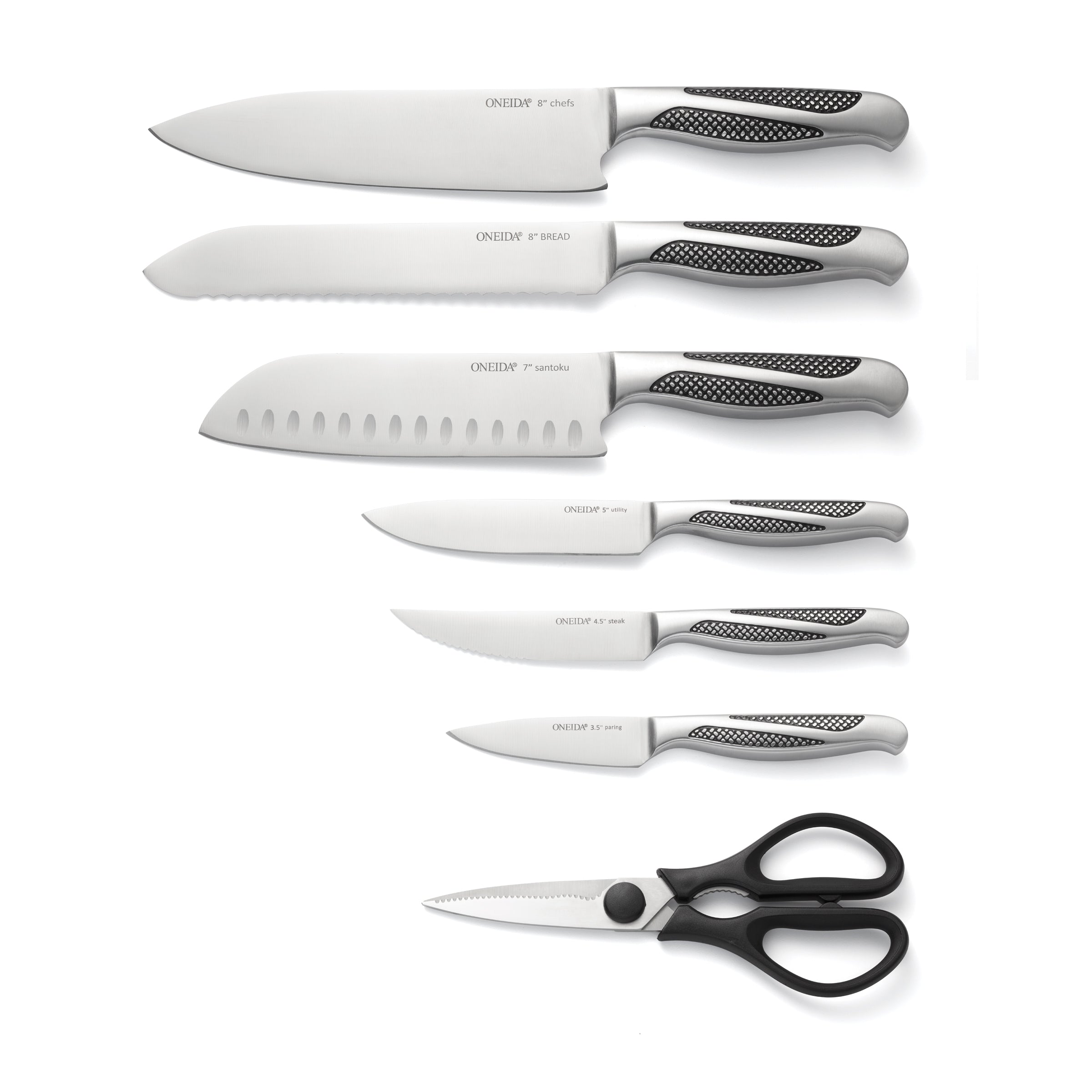 Crosshatch 14 Piece Cutlery Block Set - Image 2
