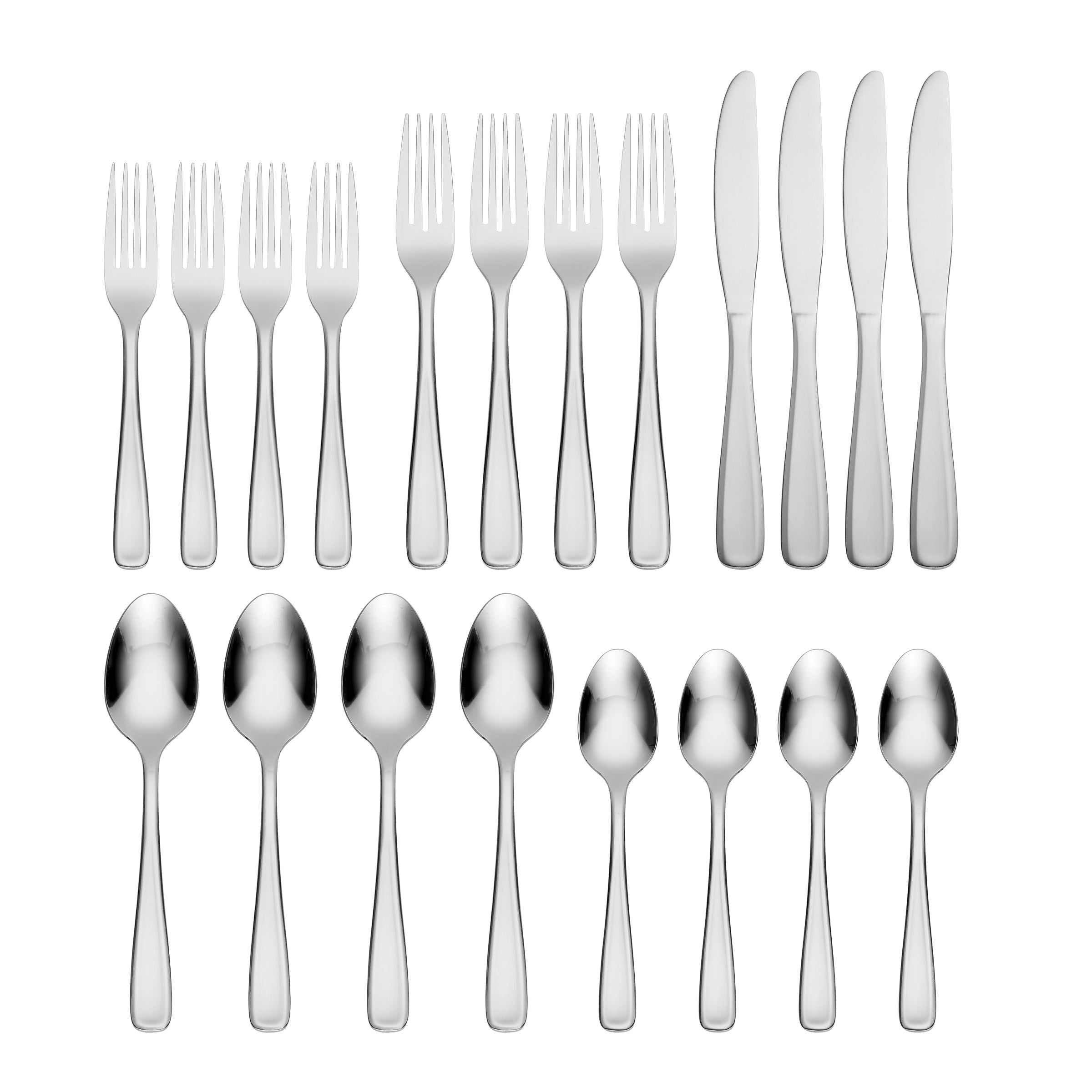 Justine Mirror 20 Piece Flatware Set - Image 3