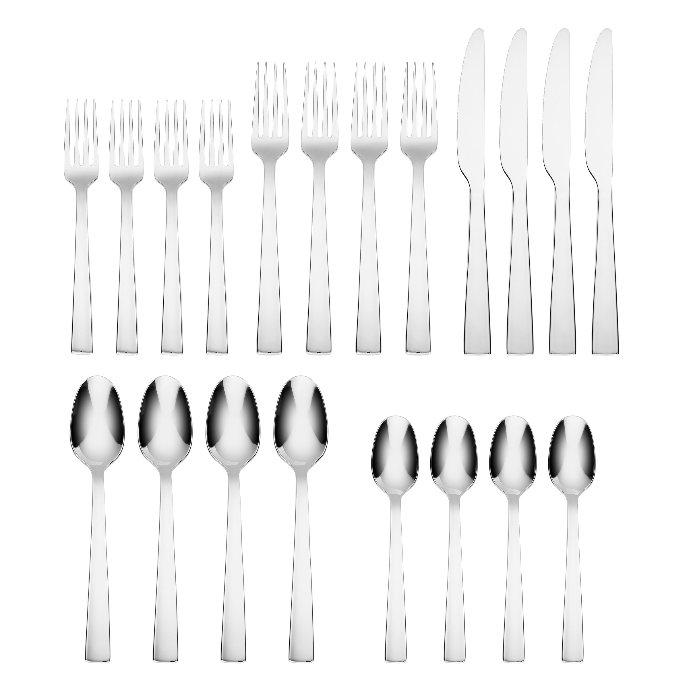 Rhyme Mirror 20 Piece Flatware Set - Image 2