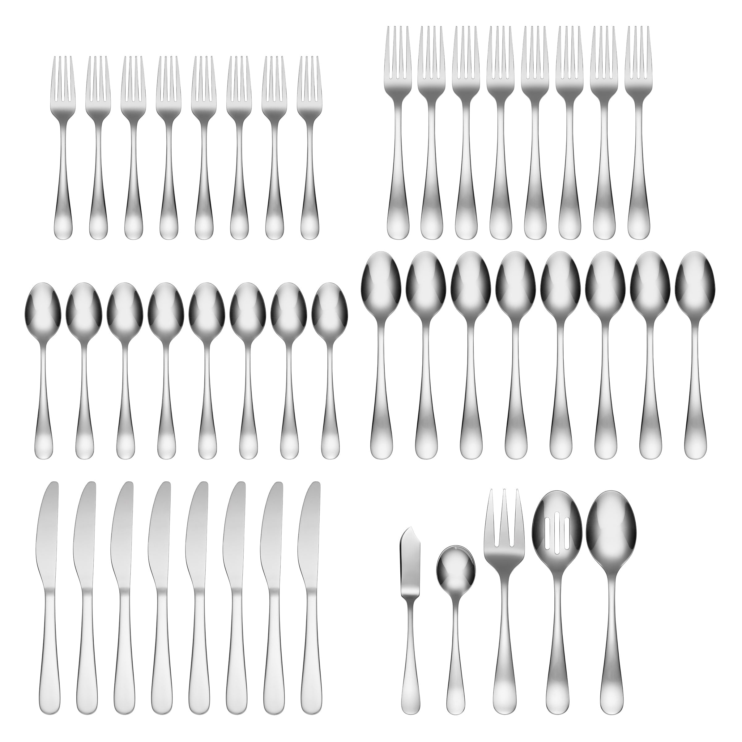Rhiannon Mirror 45 Piece Flatware Set - Image 2
