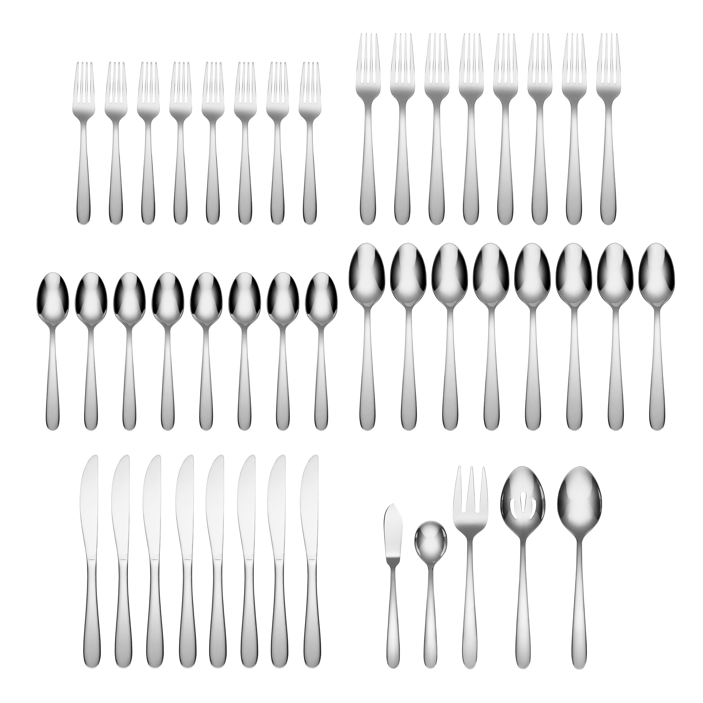 Jude Mirror 45 Piece Flatware Set - Image 2
