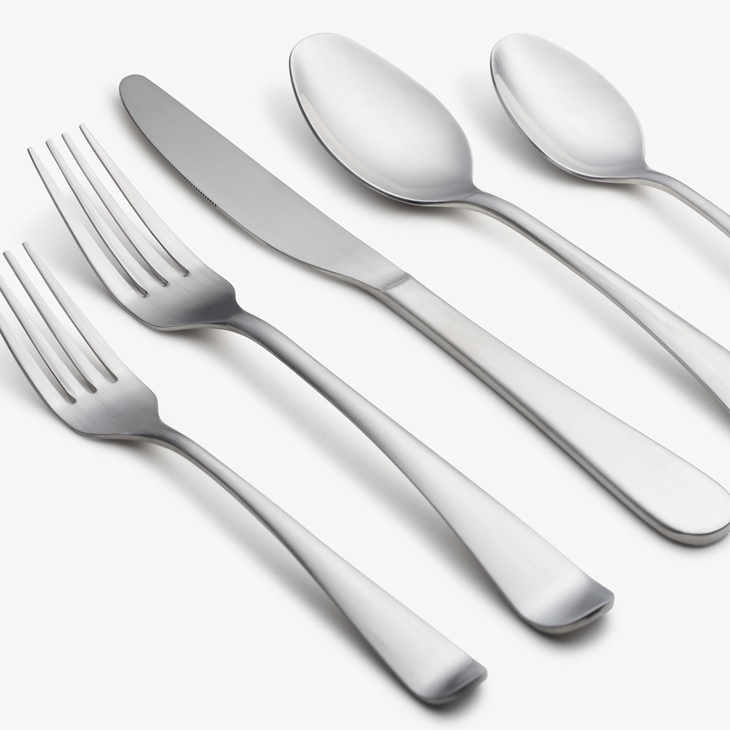Rhiannon Satin 45 Piece Flatware Set - Image 4