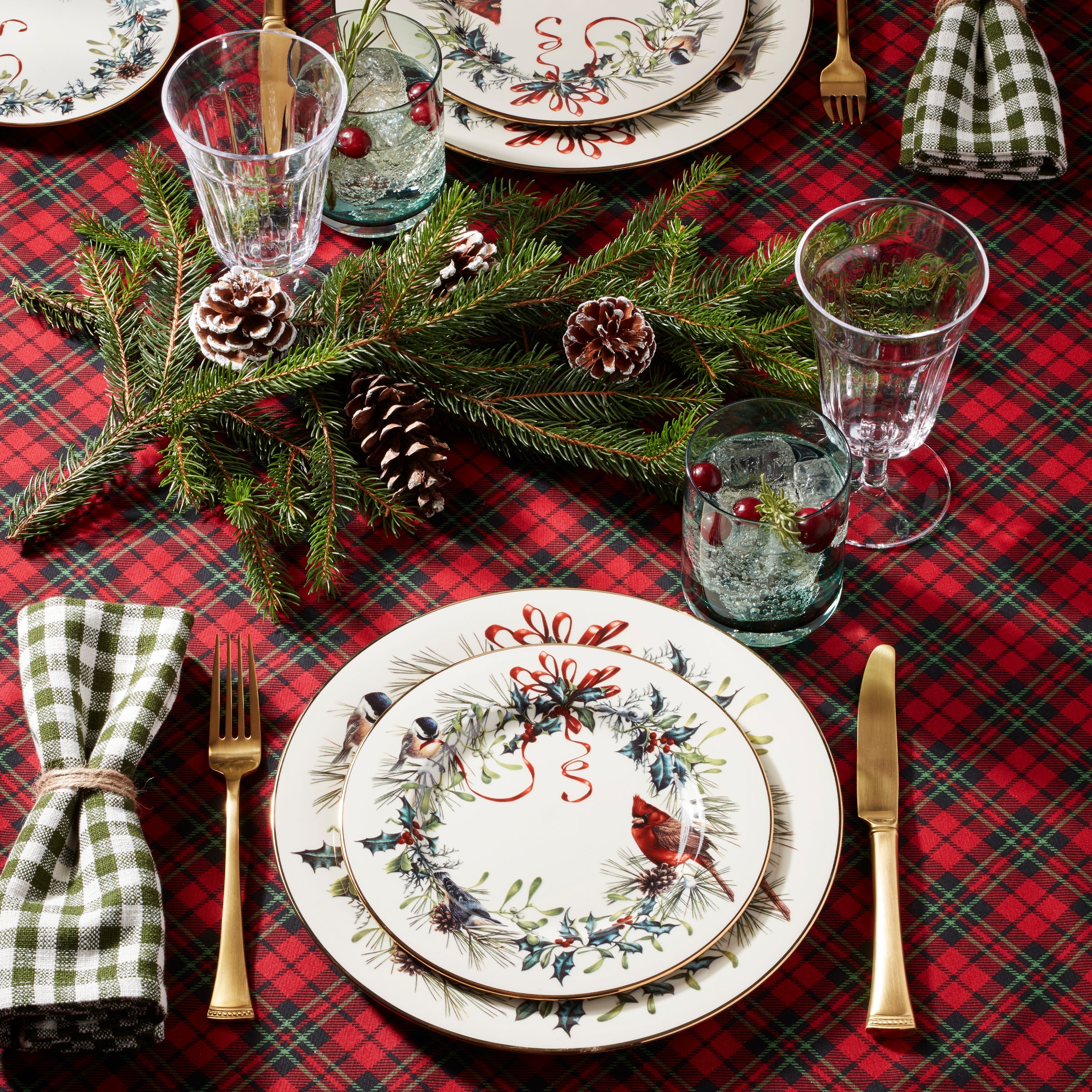 Winter Greetings Dinner Plate - Image 5