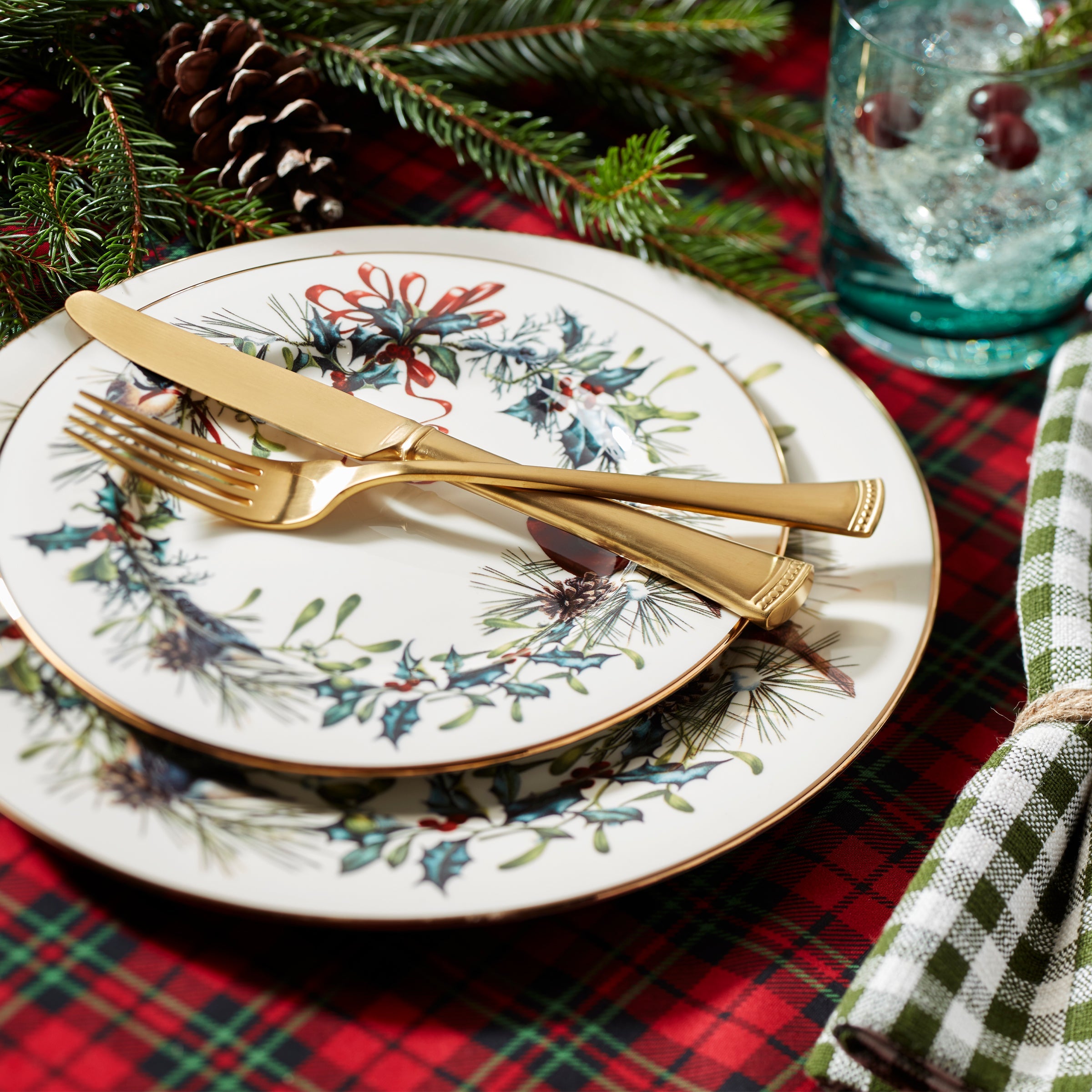 Winter Greetings Dinner Plate - Image 7
