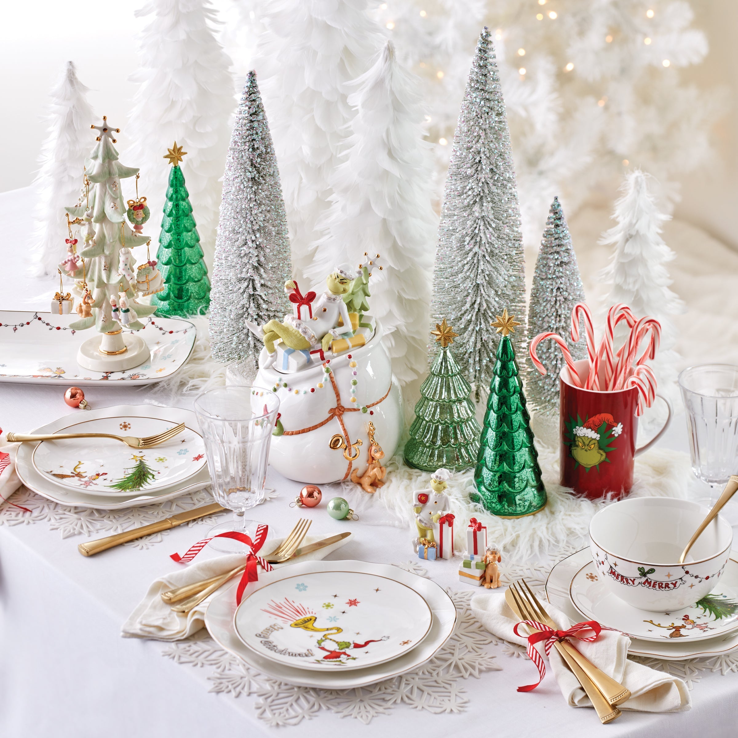 Merry Grinchmas Assorted Accent Plates - Set of 4 - Image 5