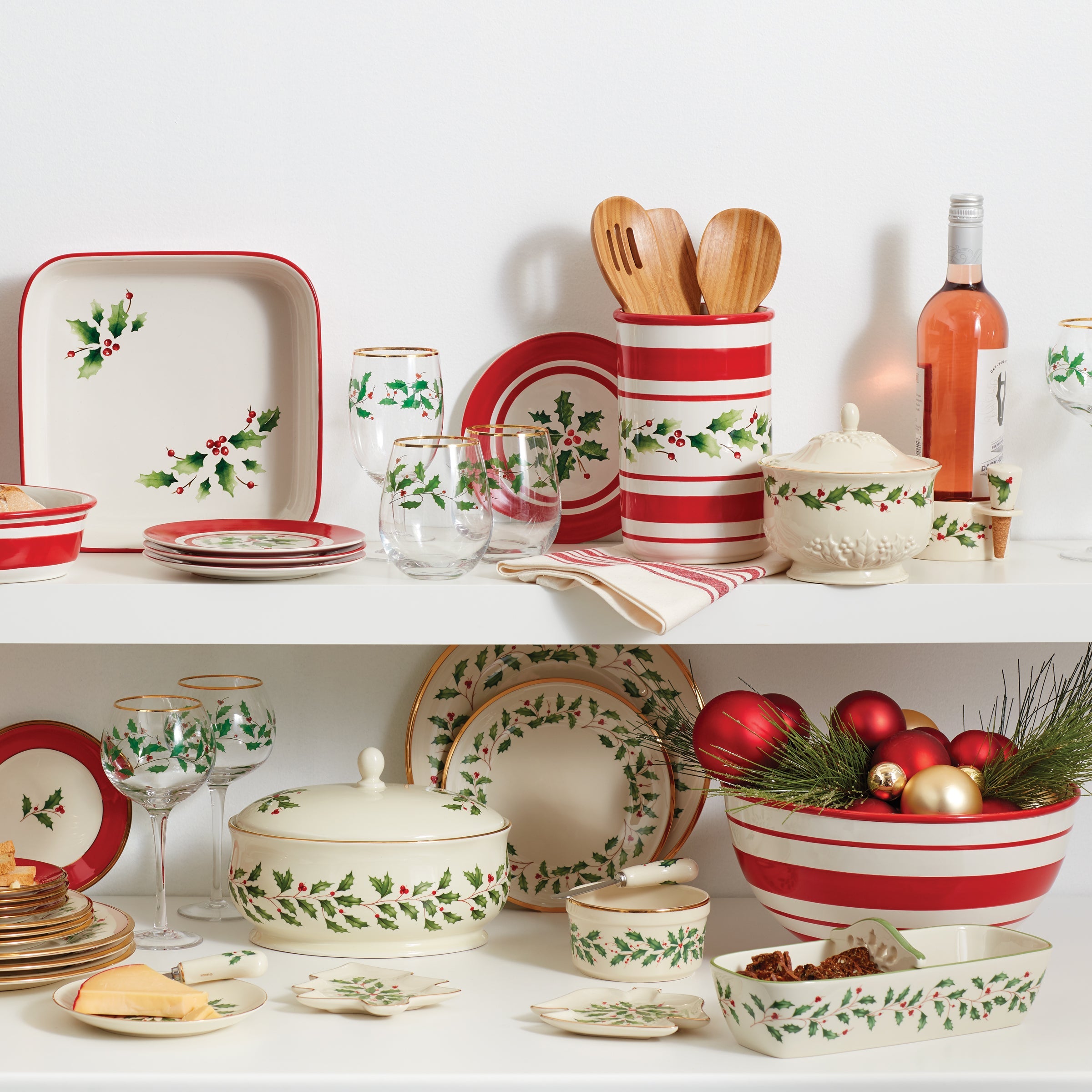 Holiday Iced Beverage Glasses - Set Of 4 - Image 2