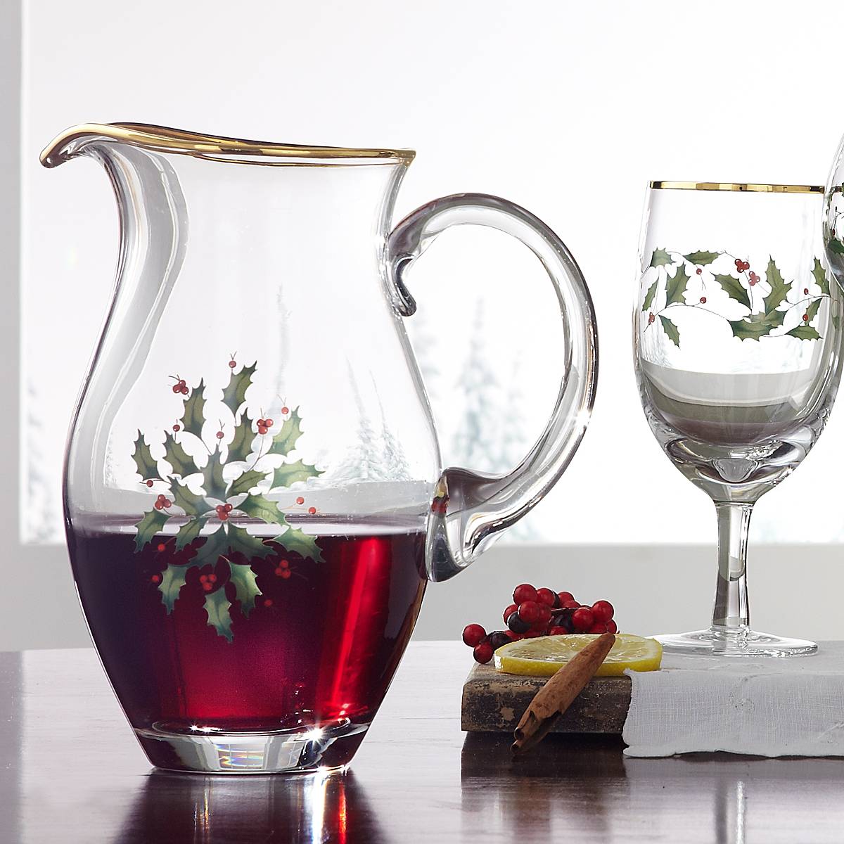 Holiday Iced Beverage Glasses - Set Of 4 - Image 3