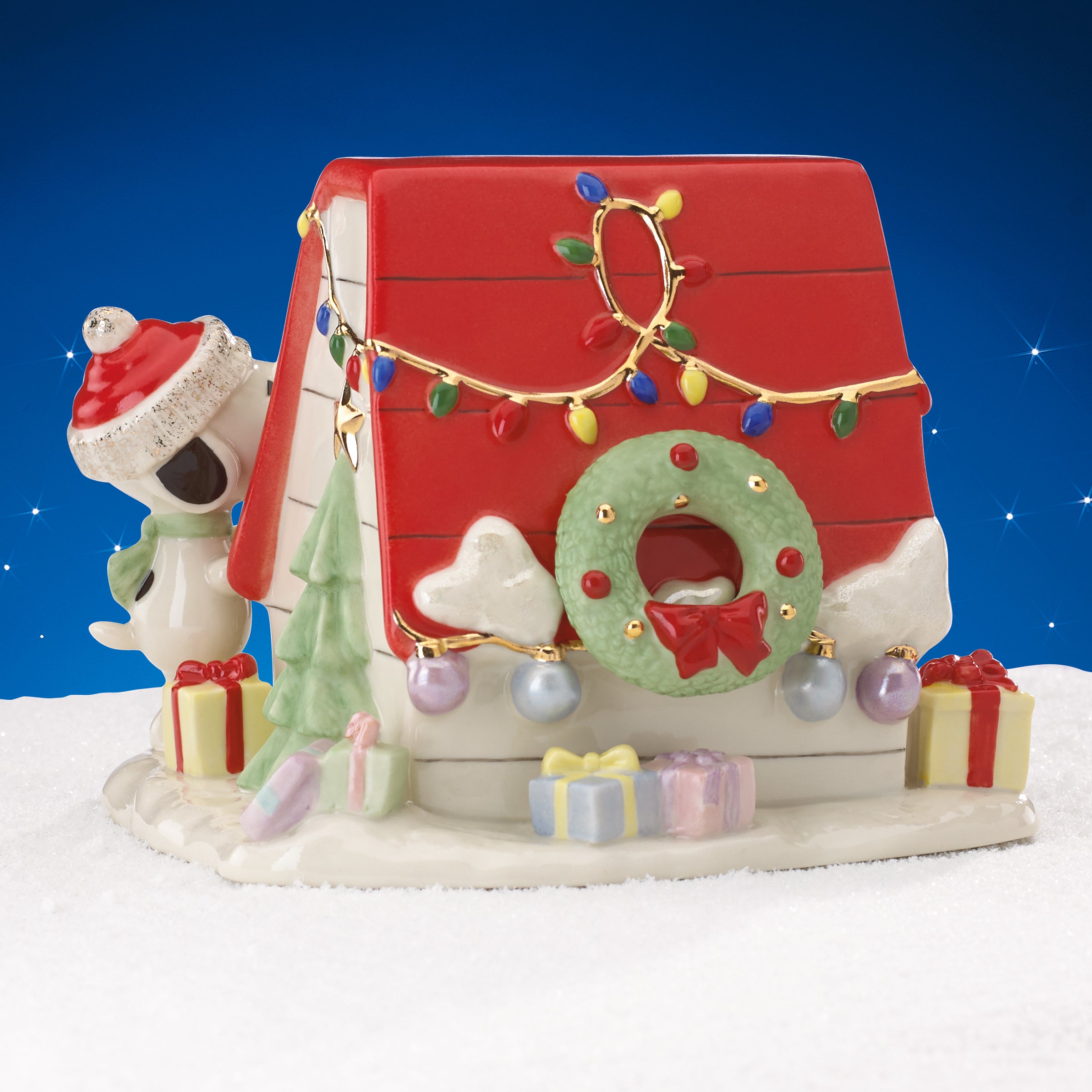 Snoopy's Christmas D??cor for You Figurine - Image 3