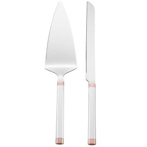 Rosy Glow 2 Piece Dessert Set