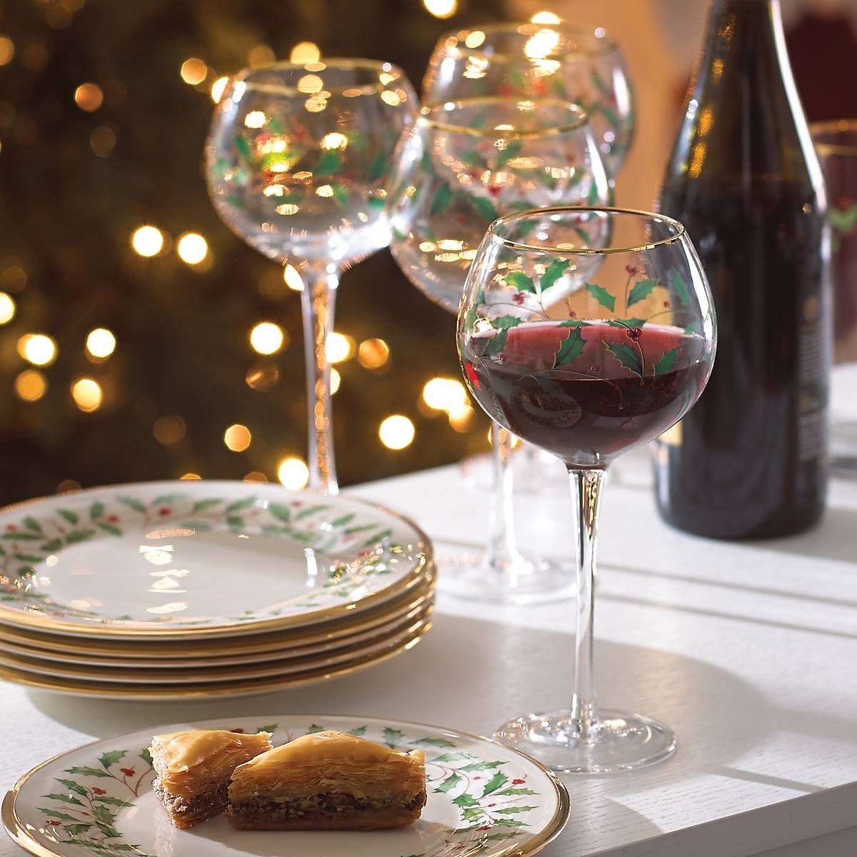 Holiday Balloon Glasses - Set Of 4 - Image 9