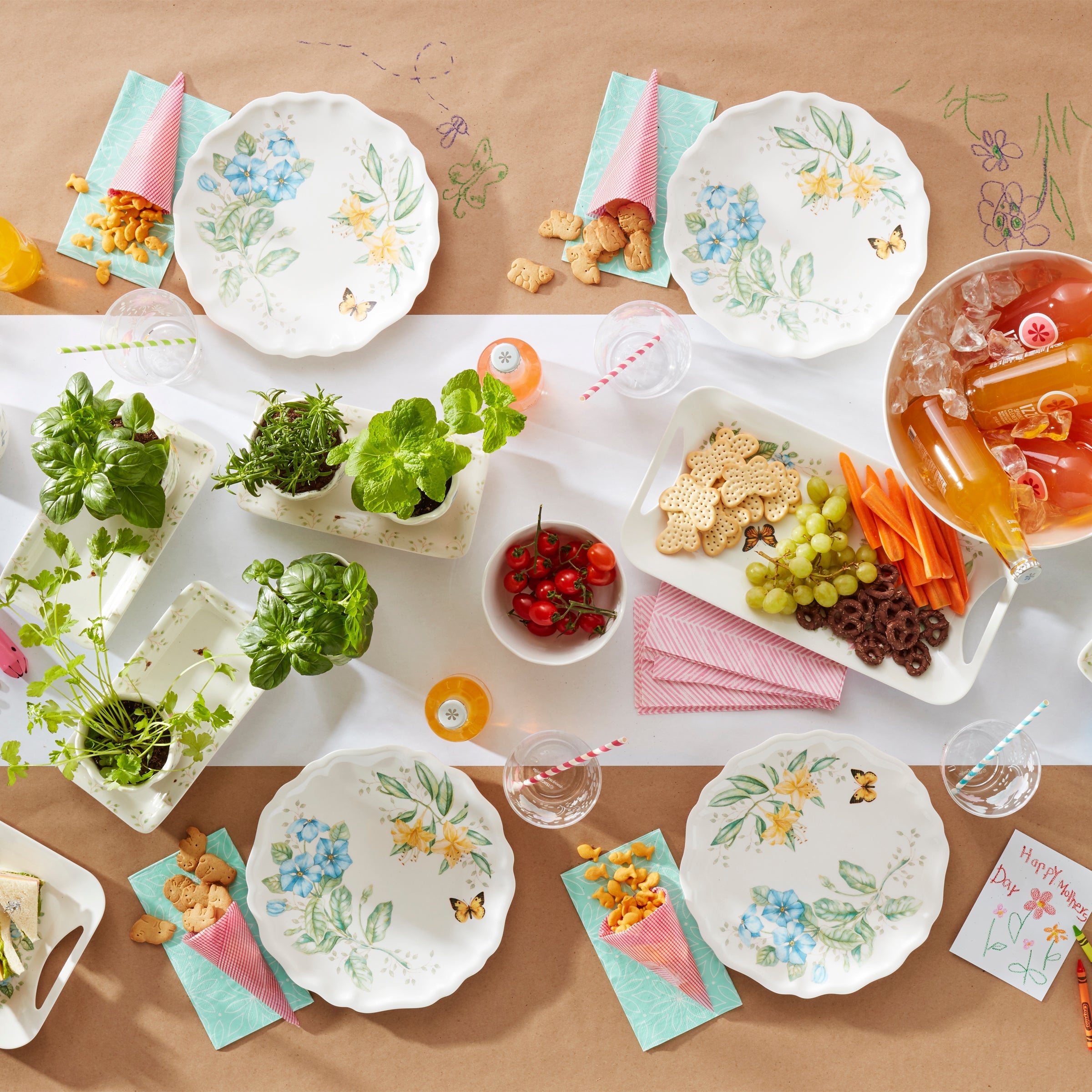 Butterfly Meadow Melamine All-Purpose Bowls - Set of 4 - Image 2