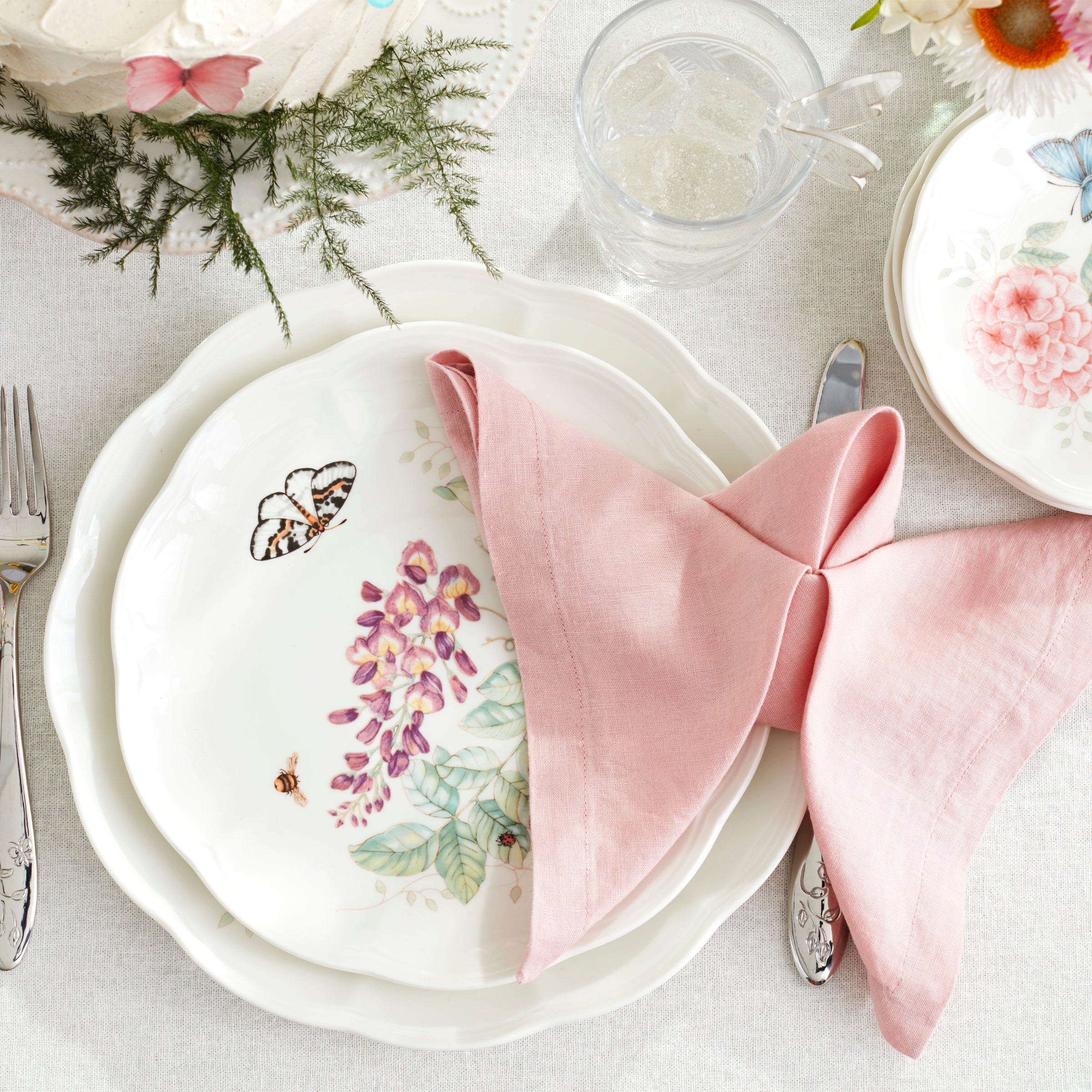 Butterfly Meadow 28-Piece Dinnerware Set - Image 6