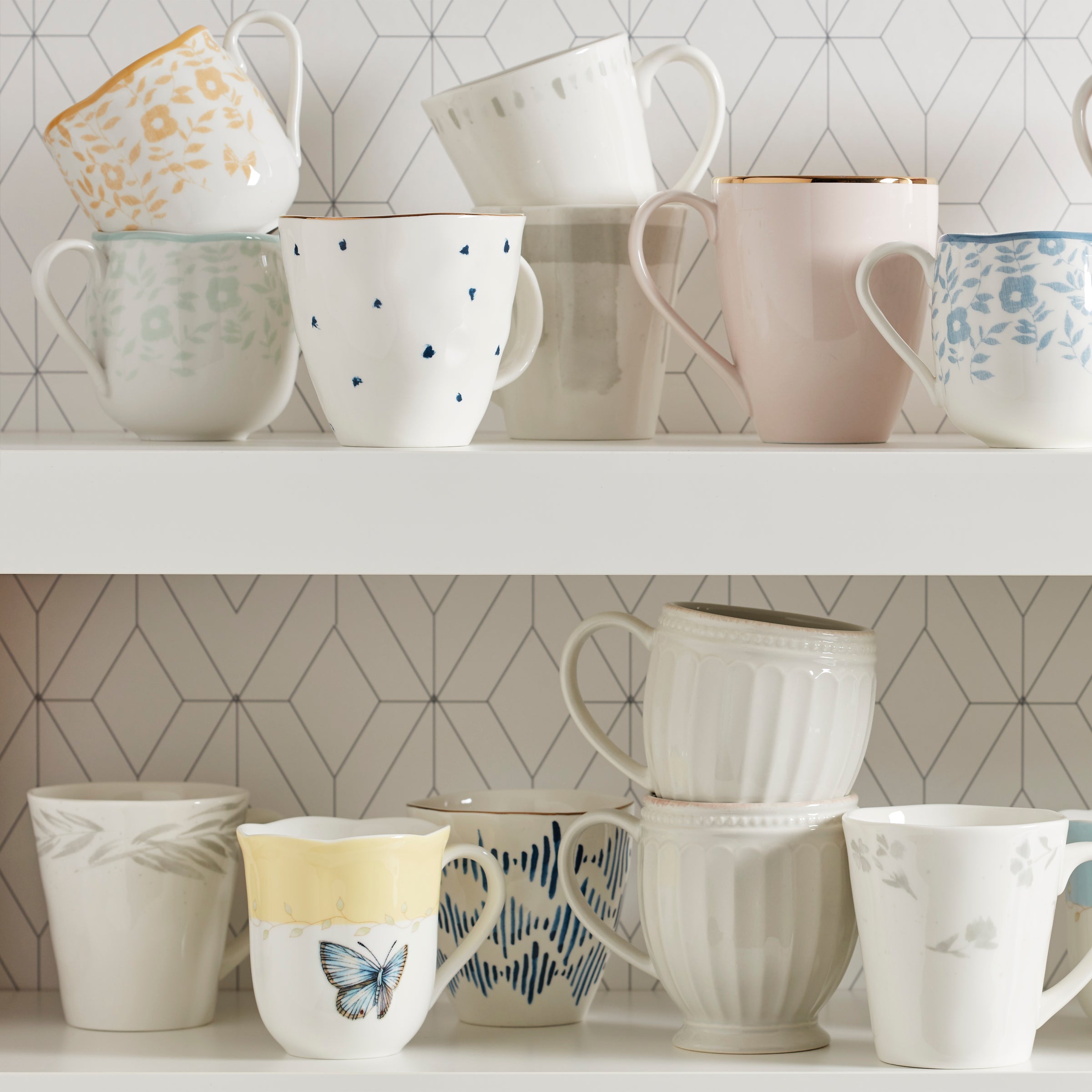 Oyster Bay Assorted Mugs - Set of 4 - Image 4