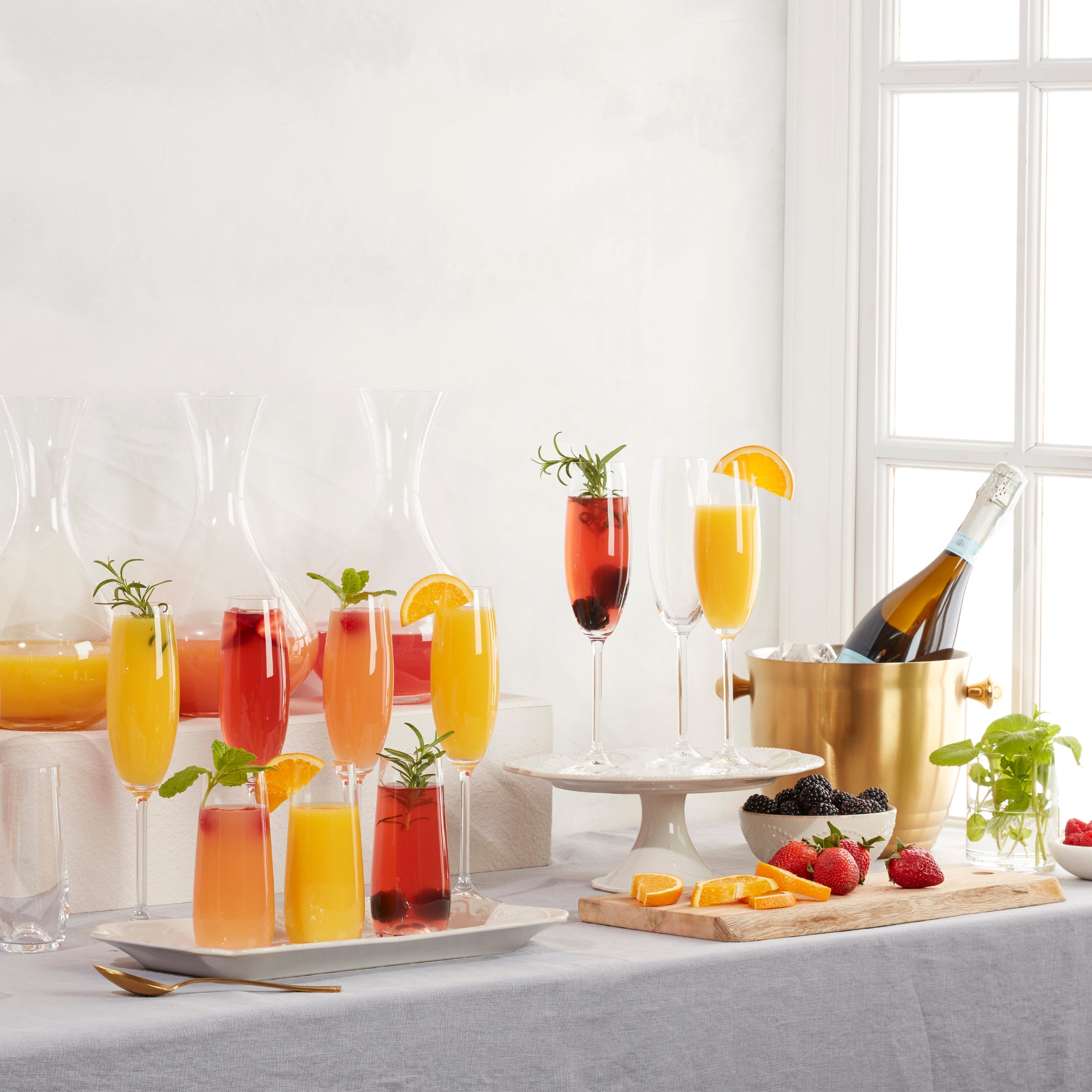 Tuscany Classics Champagne Flute Glasses - Set Of 6 - Image 8