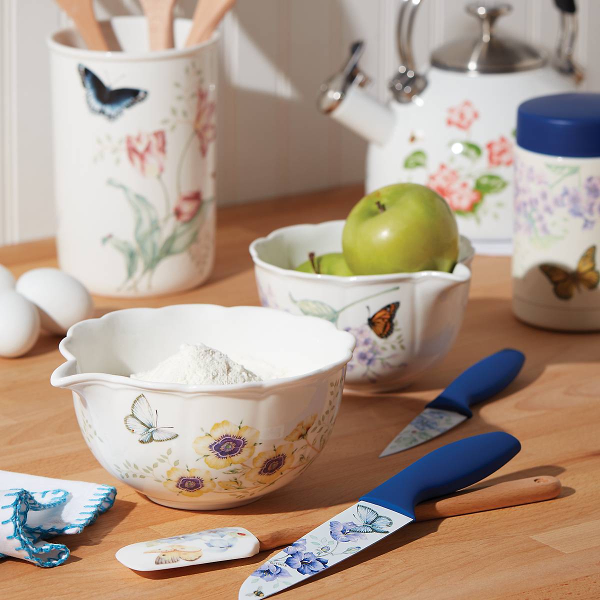Butterfly Meadow 2-Piece Nesting Bowl Set - Image 4
