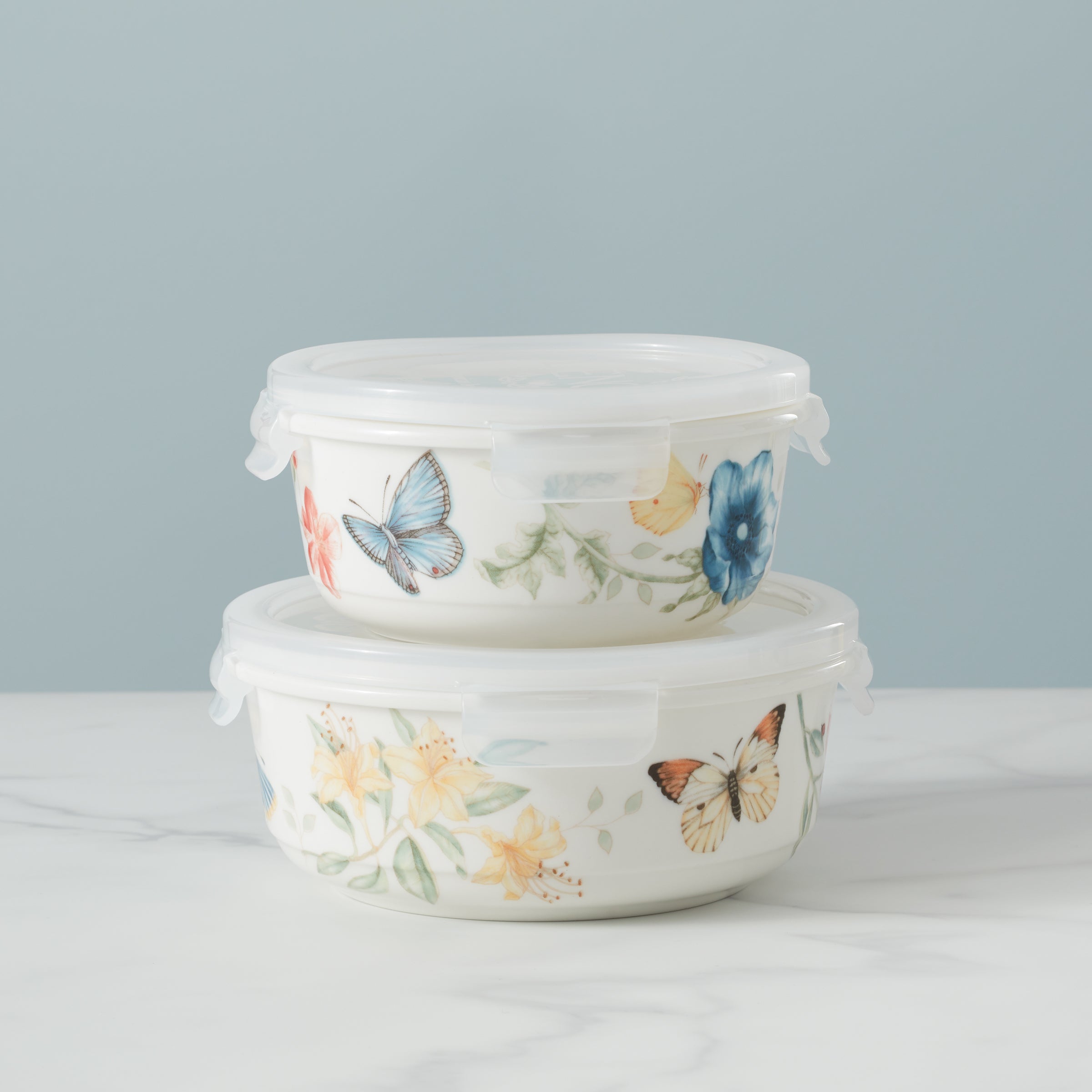 Butterfly Meadow Large Round Container - Image 4