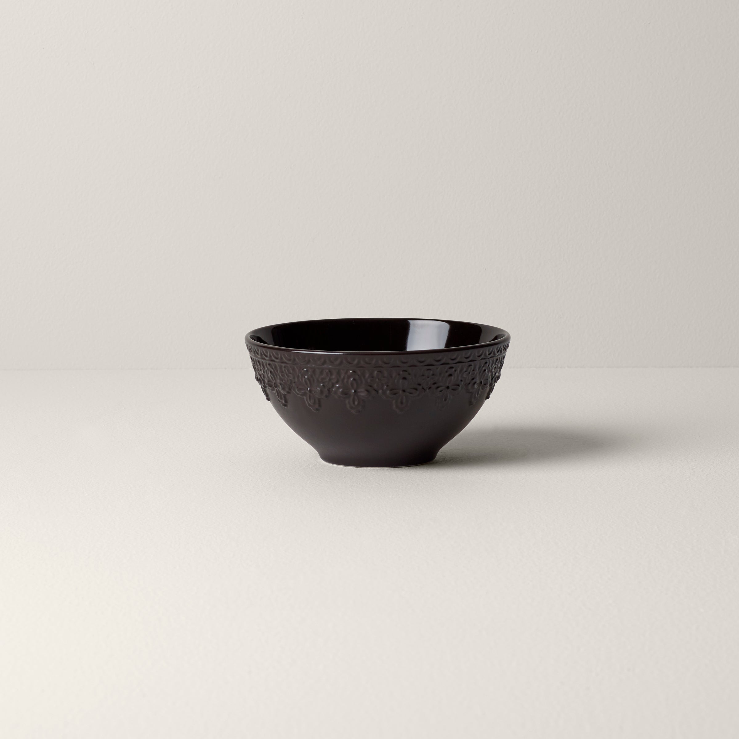 Chelse Muse Fleur Black All-Purpose Bowls - Set of 4 - Image 5