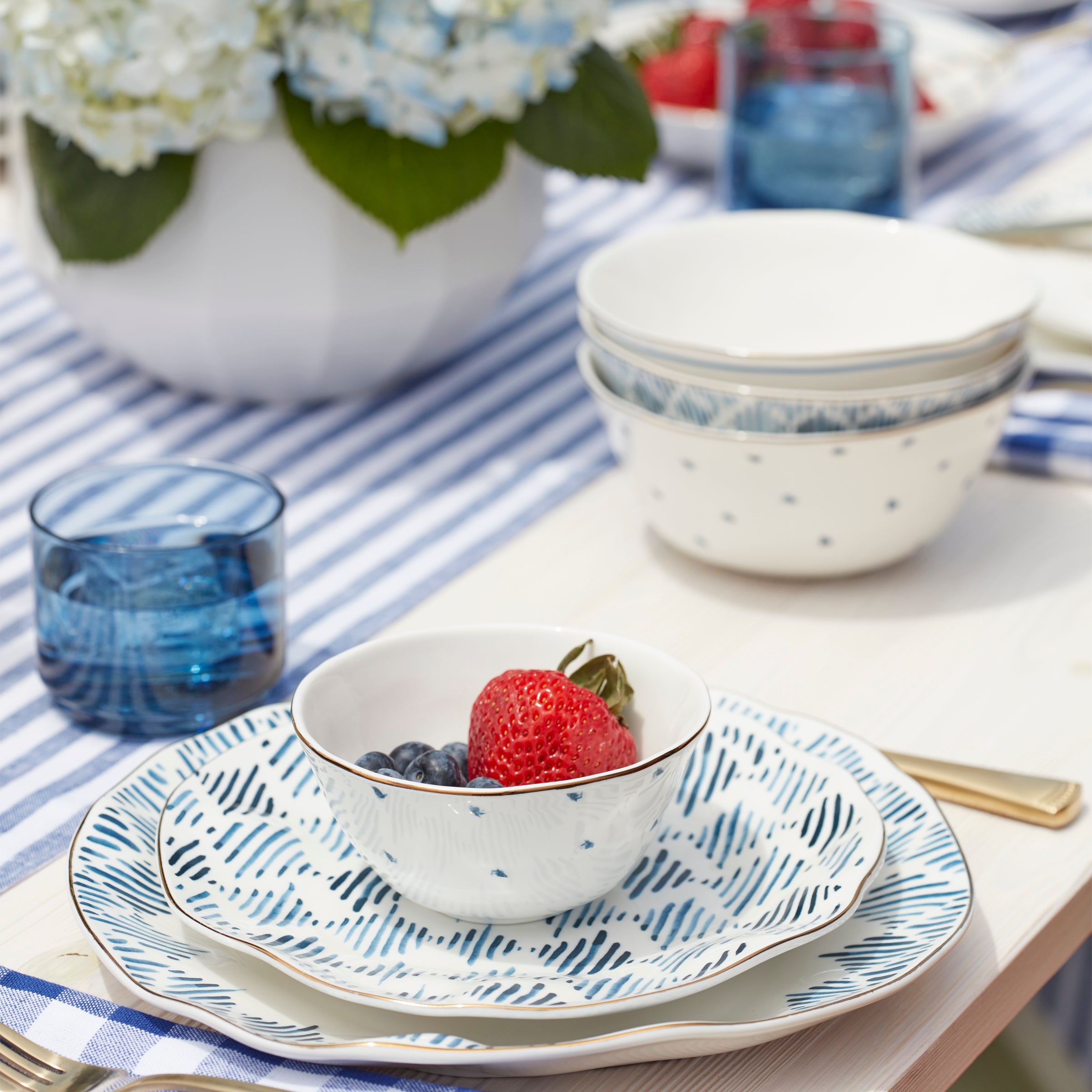Blue Bay 12-Piece Dessert Set - Image 3