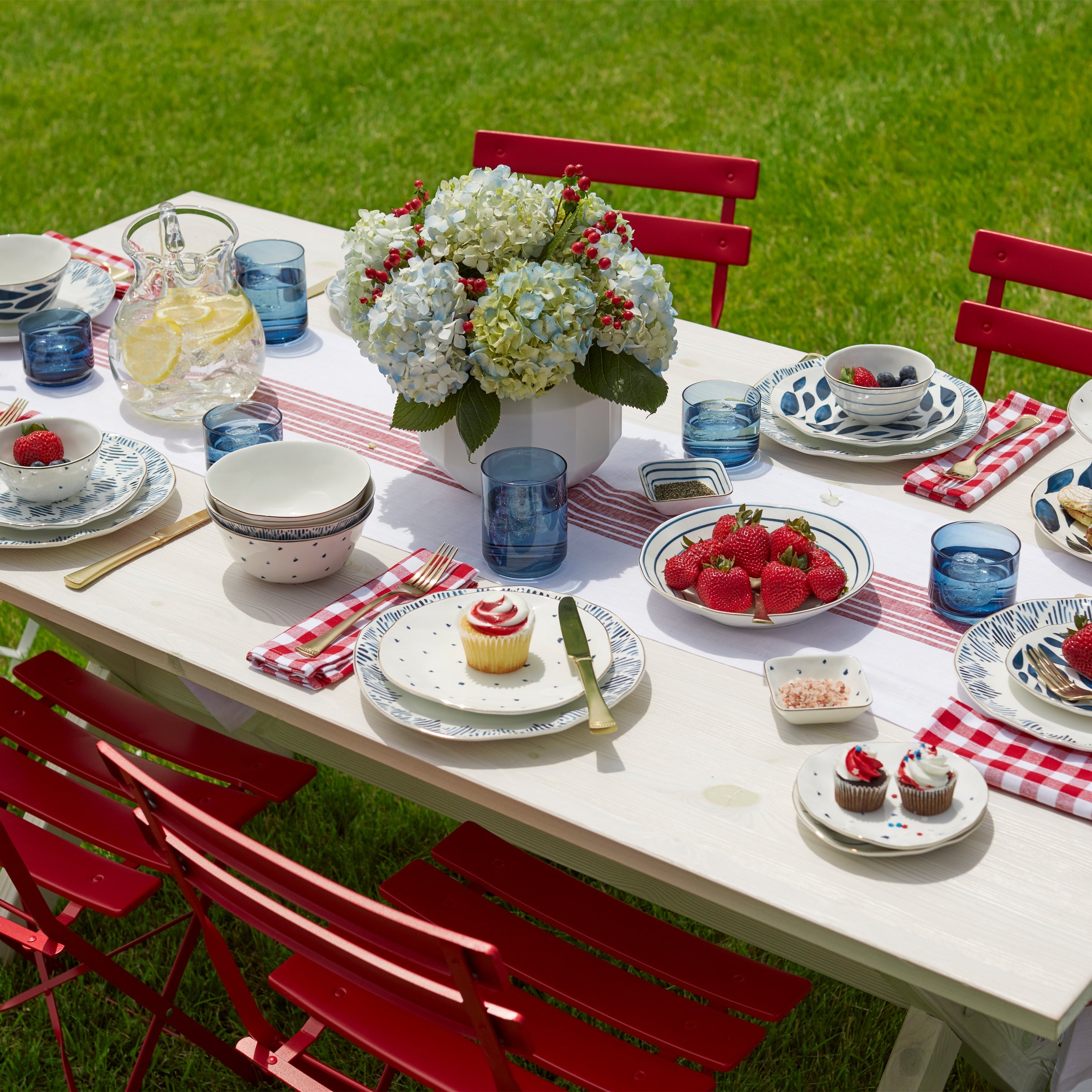 Blue Bay 12-Piece Dessert Set - Image 2