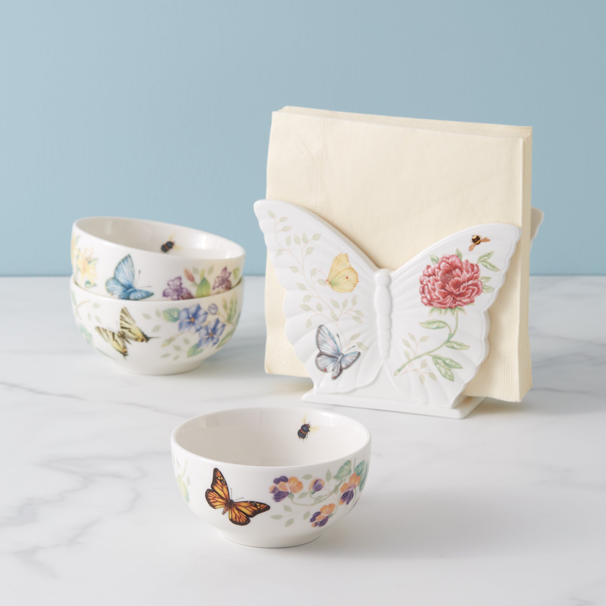 Butterfly Meadow Mini Bowls - Set of 3 - Image 2