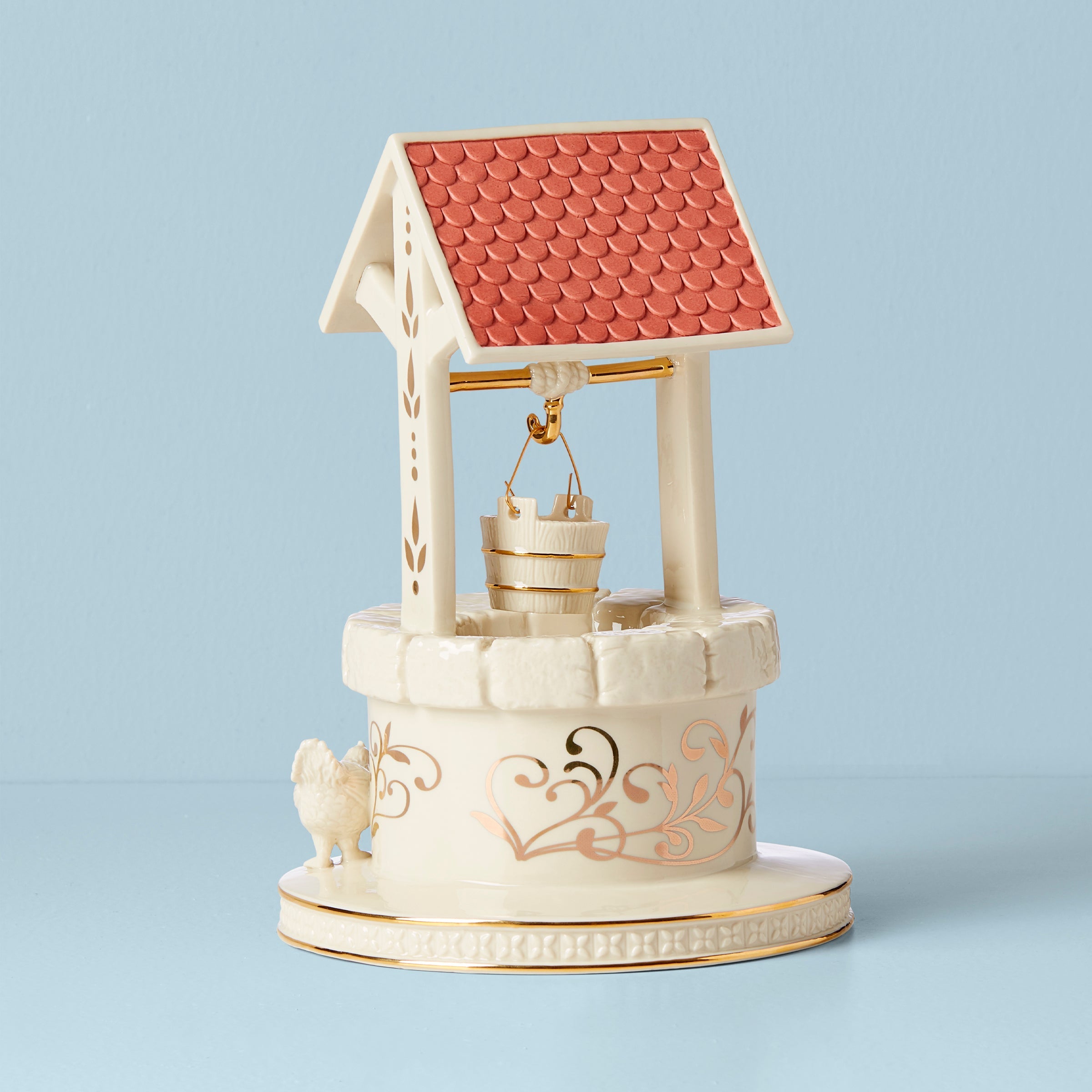 First Blessing Nativity Town Water Well Figurine - Image 2