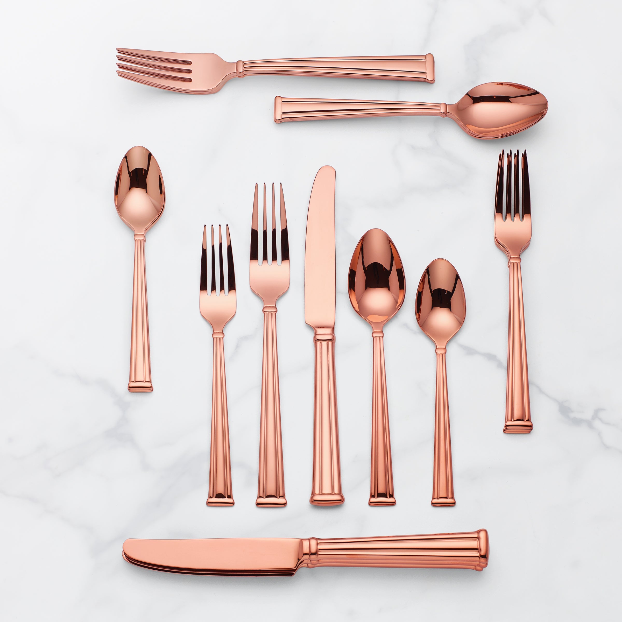 Cantwell Cognac 20 Piece Flatware Set - Image 2