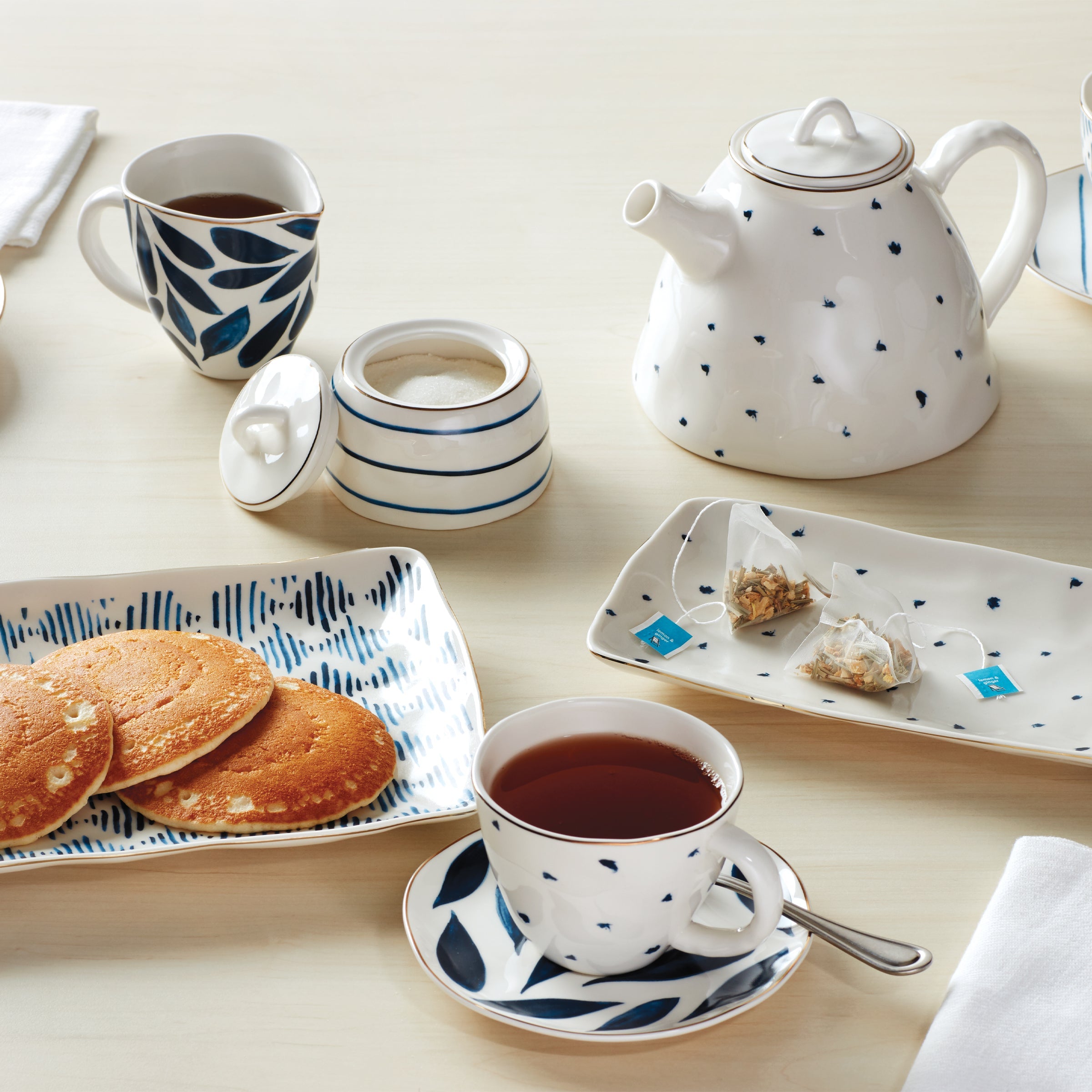 Blue Bay 9-Piece Tea Set - Image 2