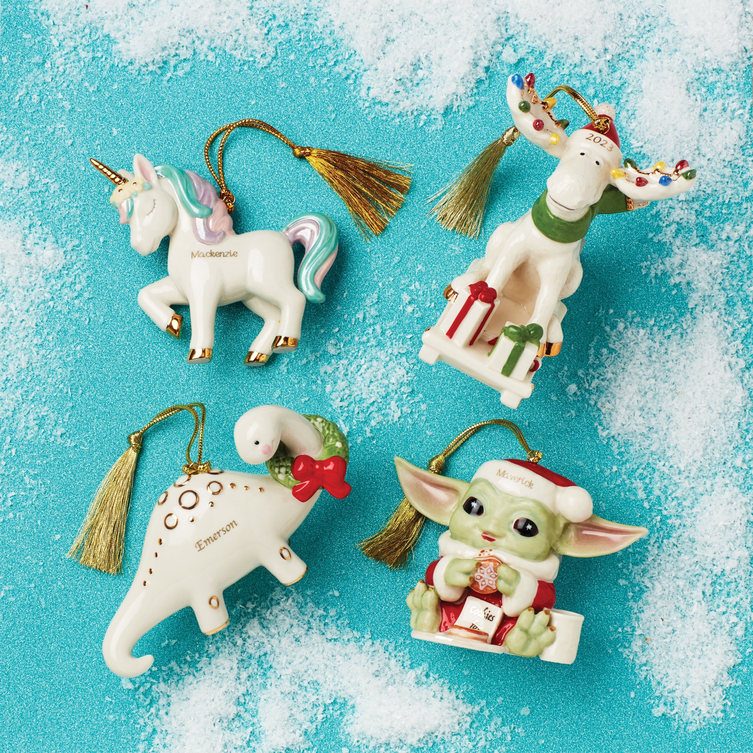 Personalized Dinosaur Ornament - Image 3