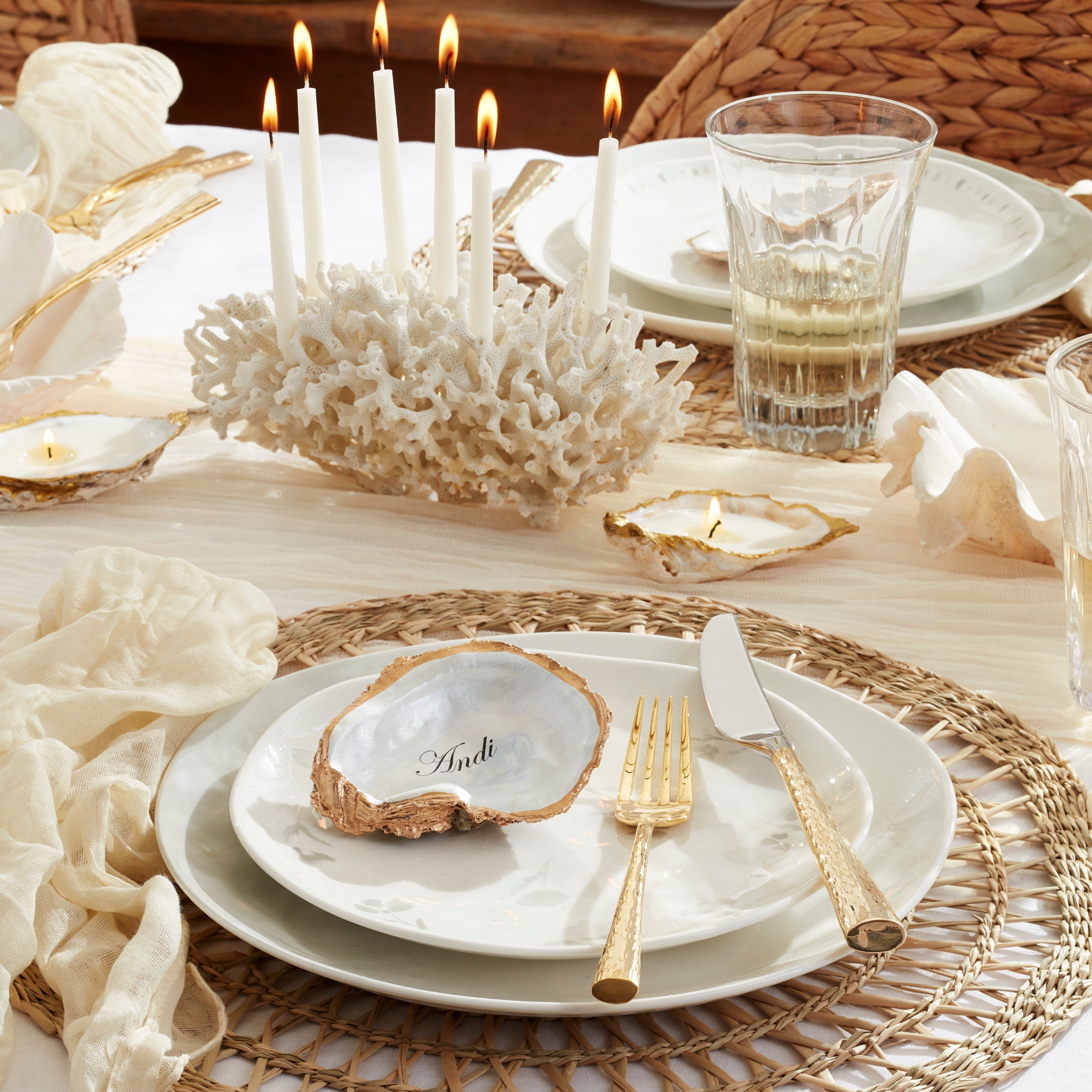 Oyster Bay Dinner Plates - Set of 4 - Image 4