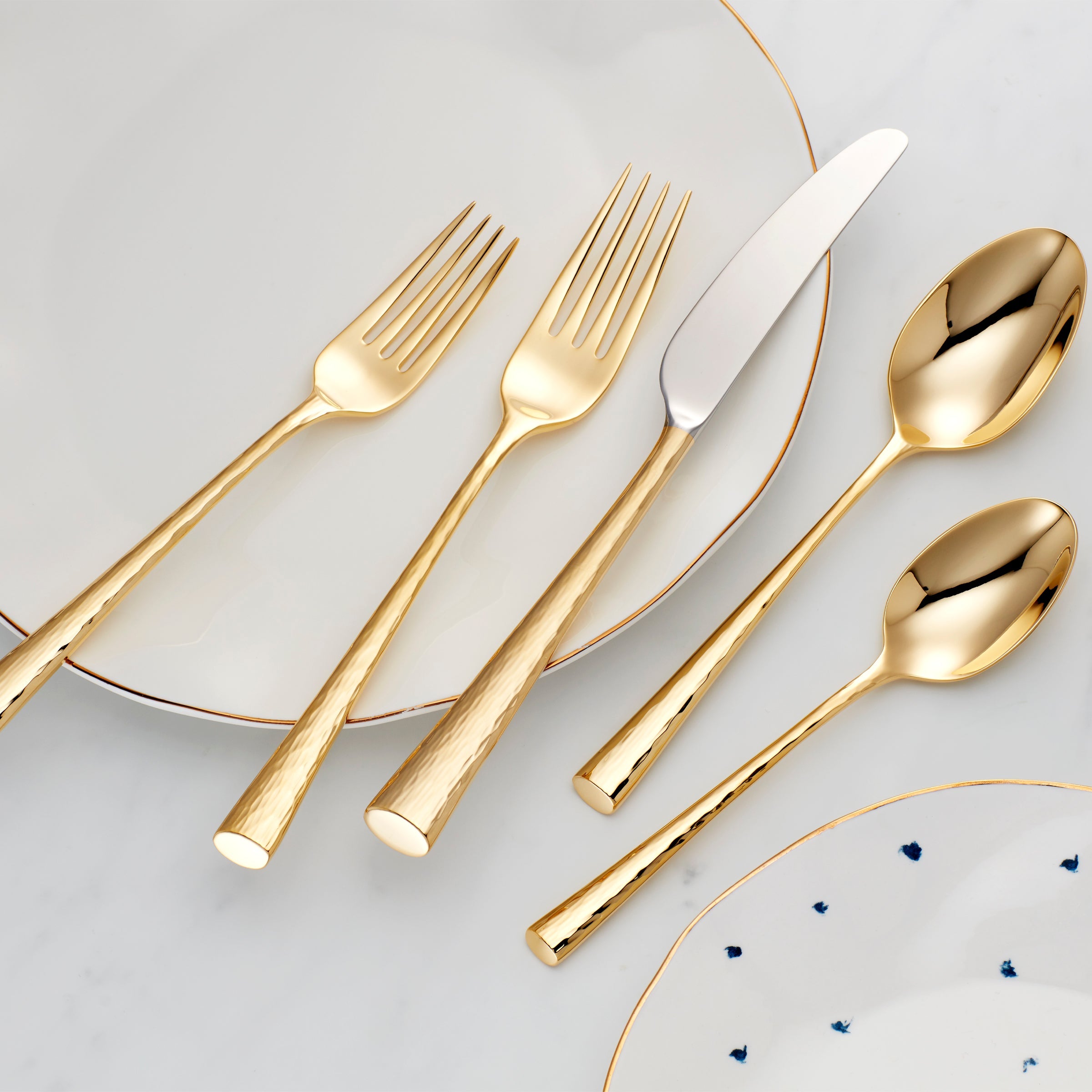 Imperial Caviar Gold 5 Piece Place Setting - Image 7