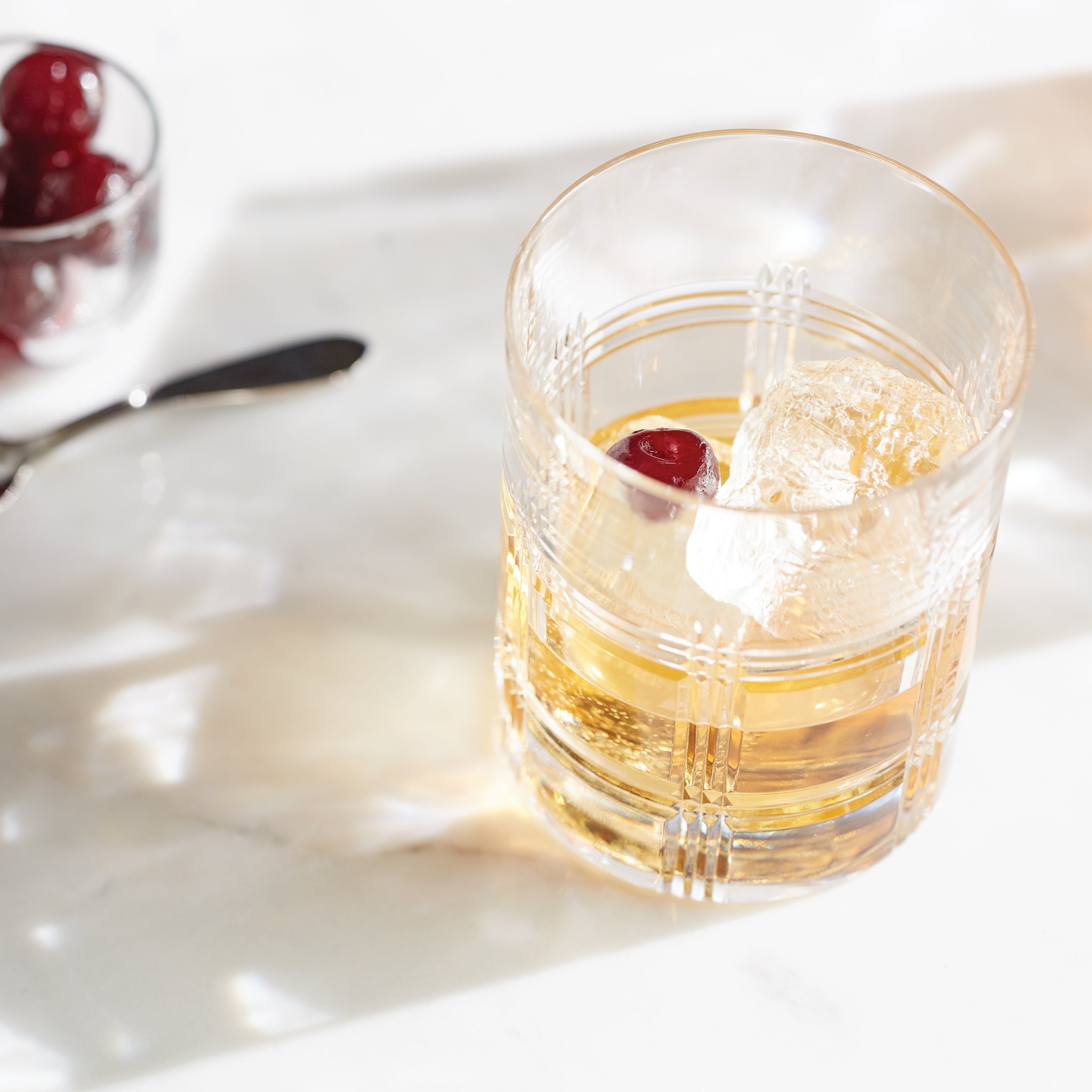 Hudson Crystal Double Old Fashion Glasses - Set Of 4 - Image 3