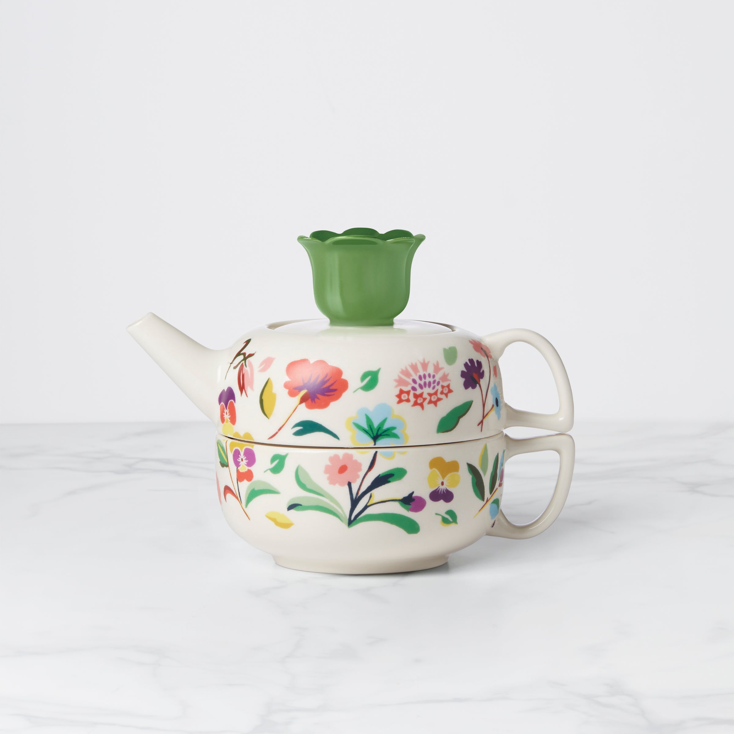 Garden Floral Tea For One