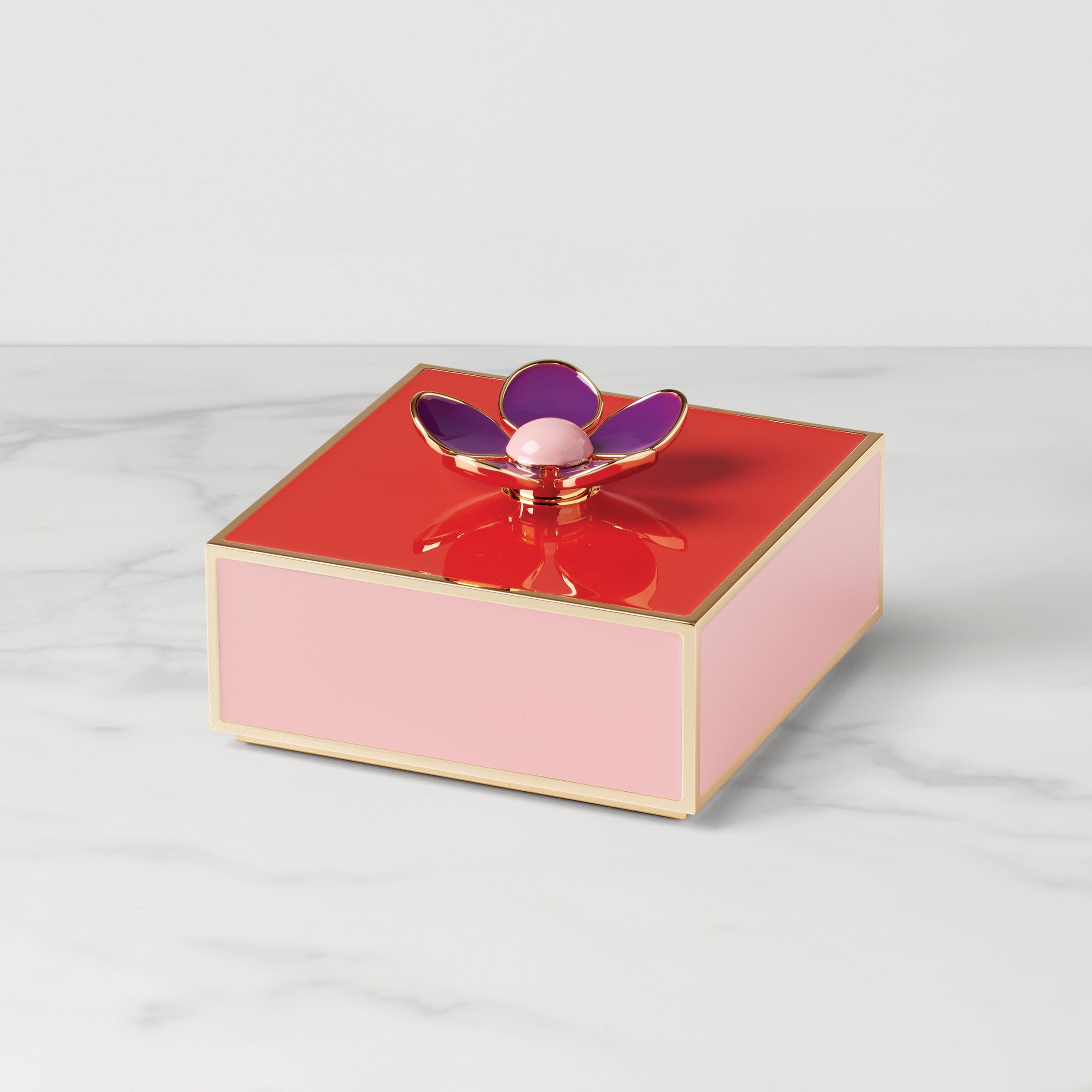 Make It Pop Floral Box - Red/Pink