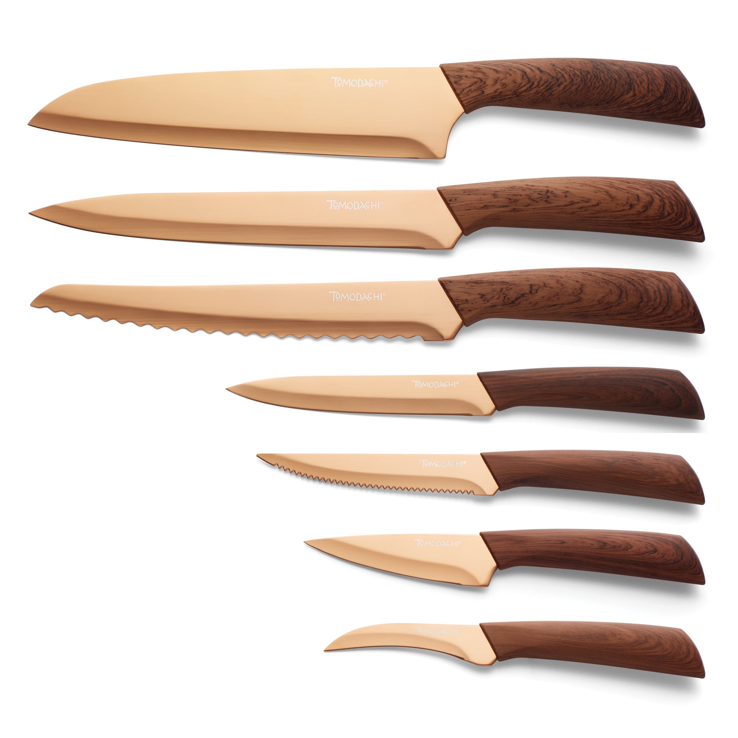 Raintree Copper 13 Piece Cutlery Block Set - Image 4