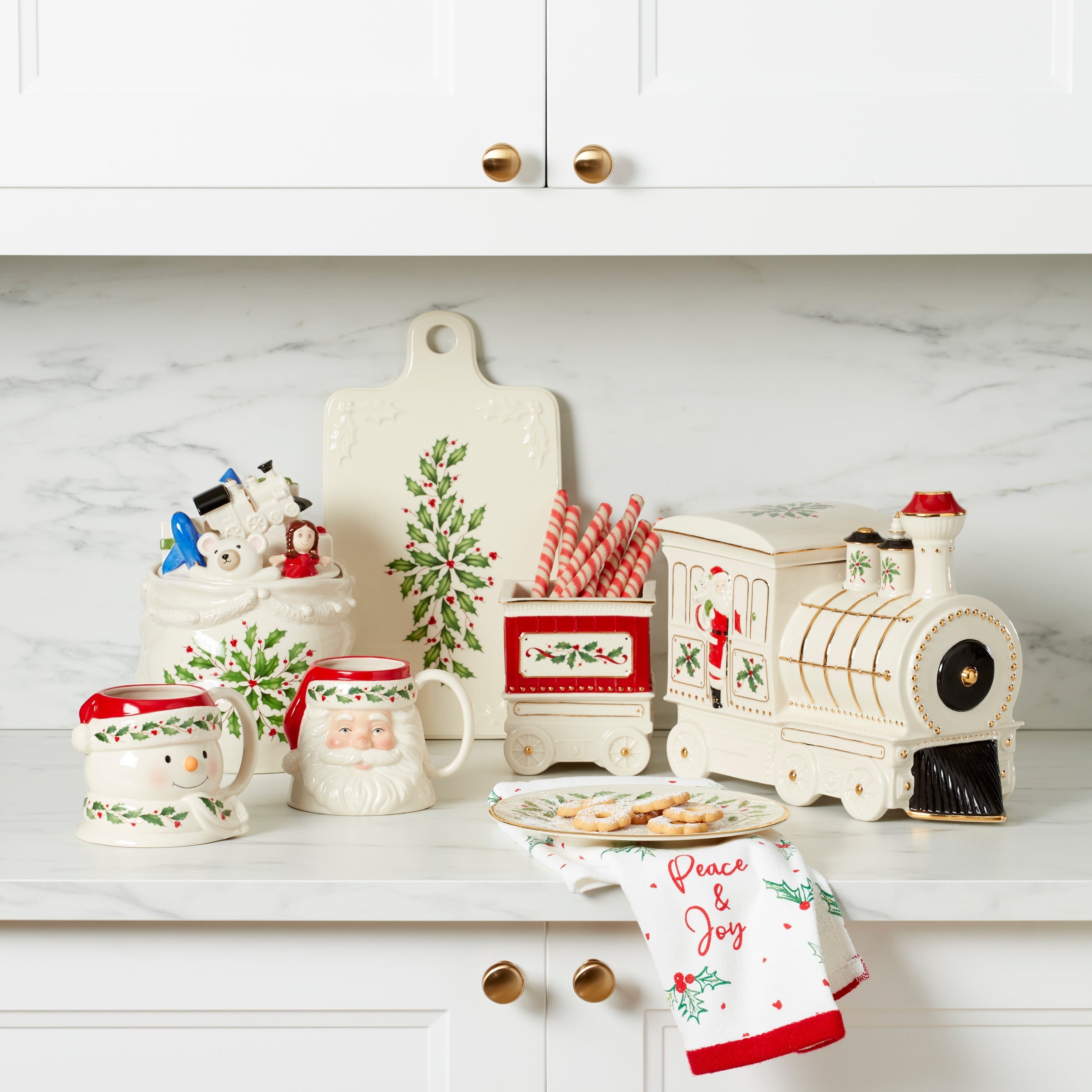 Holiday Train 5-Piece Serving Set - Image 5