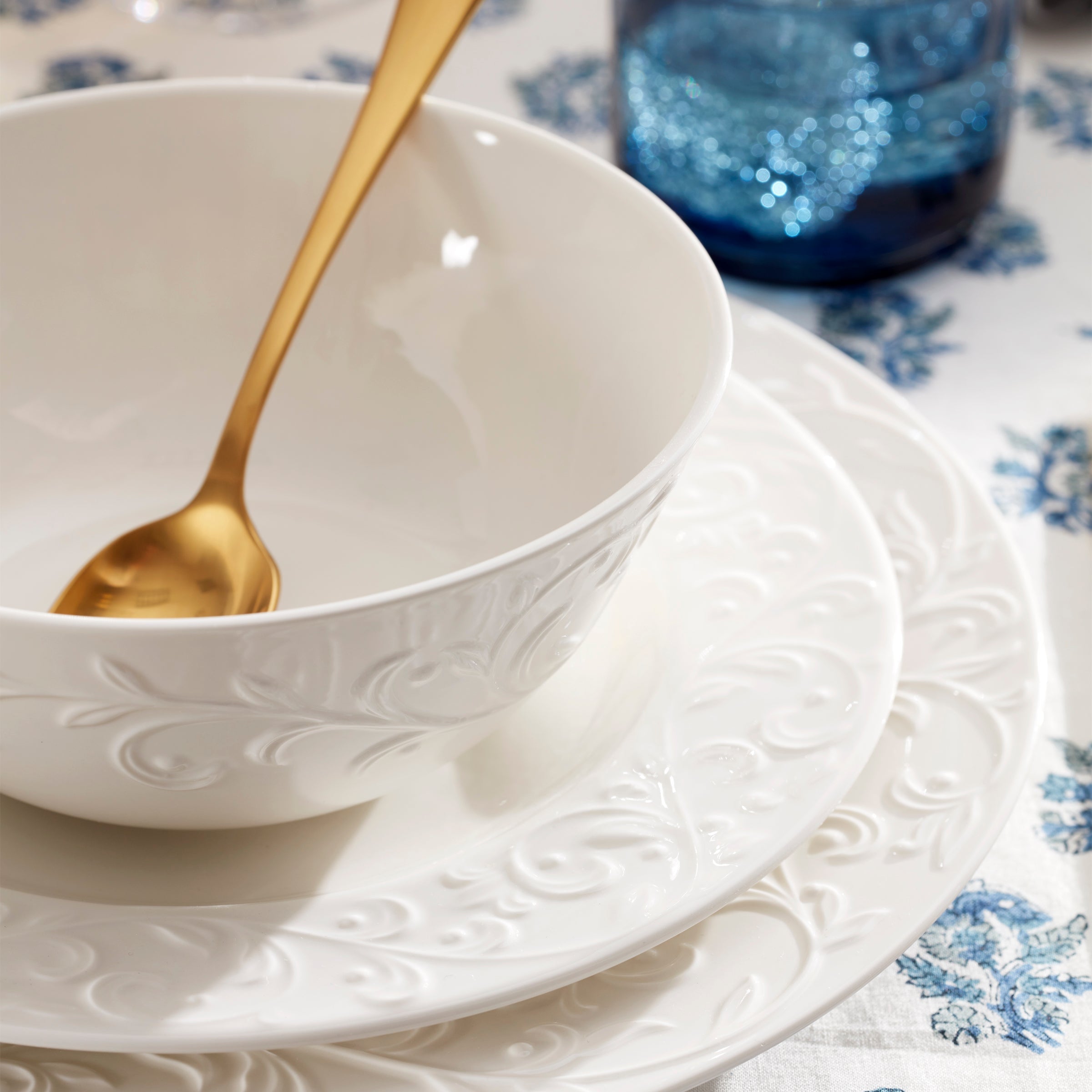 Opal Innocence Carved 4-Piece Place Setting - Image 2