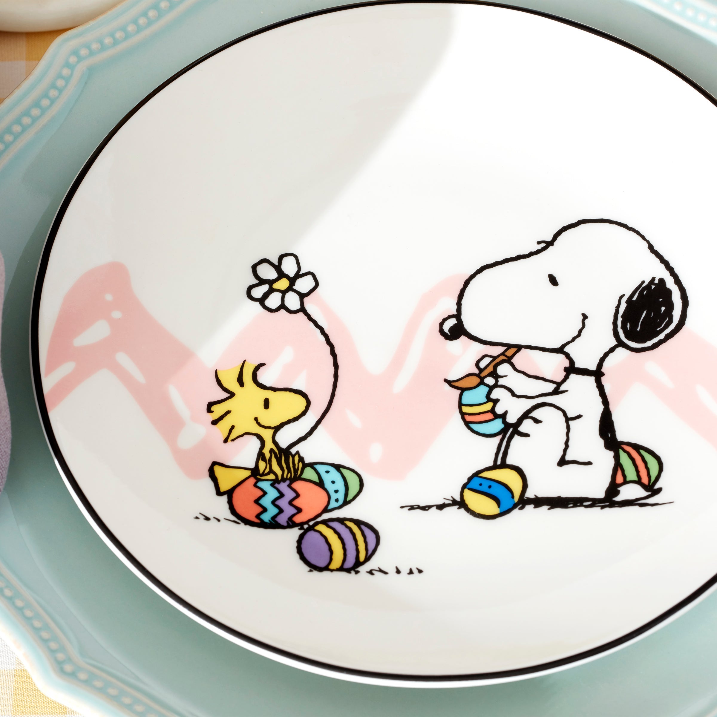 Snoopy Easter Accent Plates - Set of 4 - Image 6