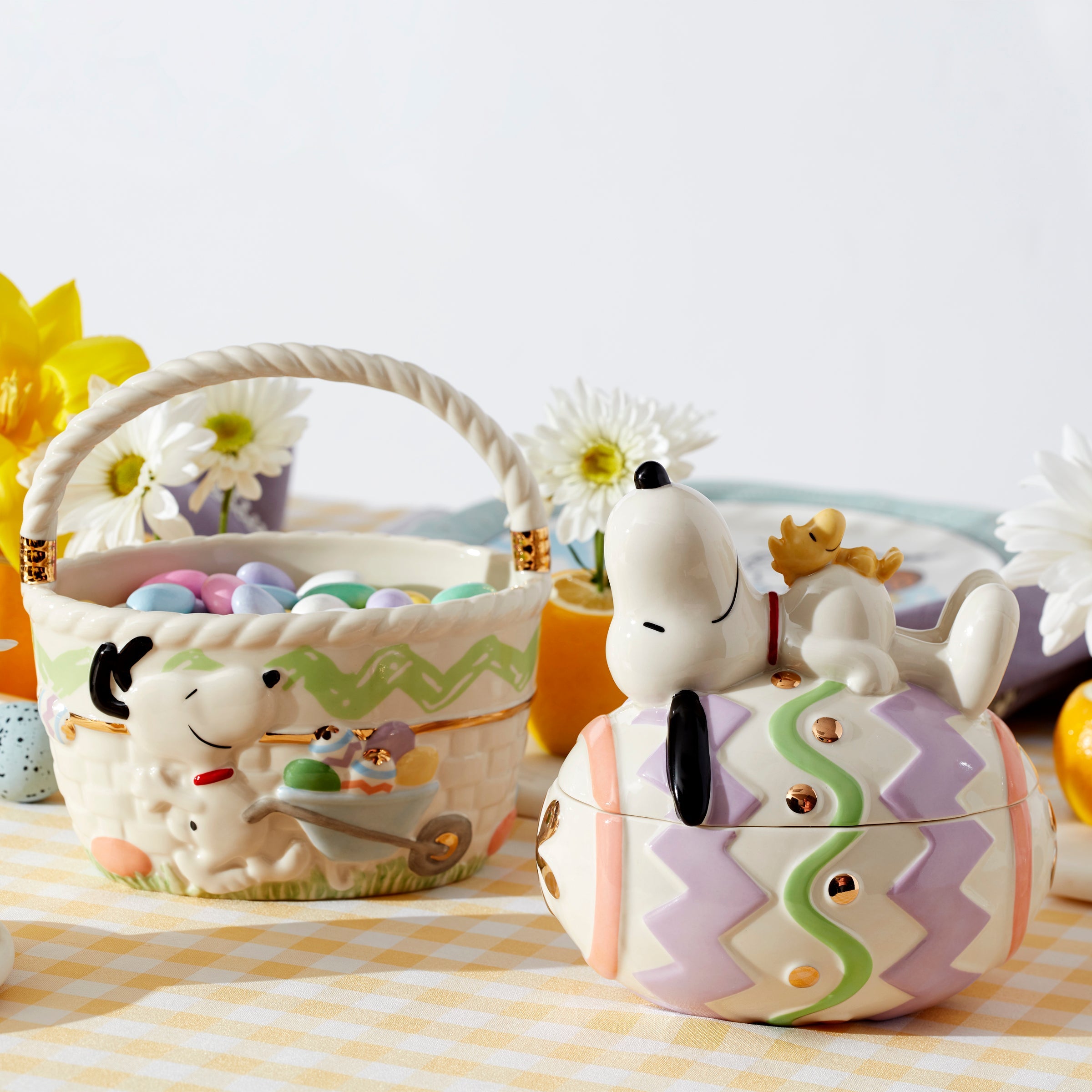 Snoopy Easter Covered Candy Dish - Image 5