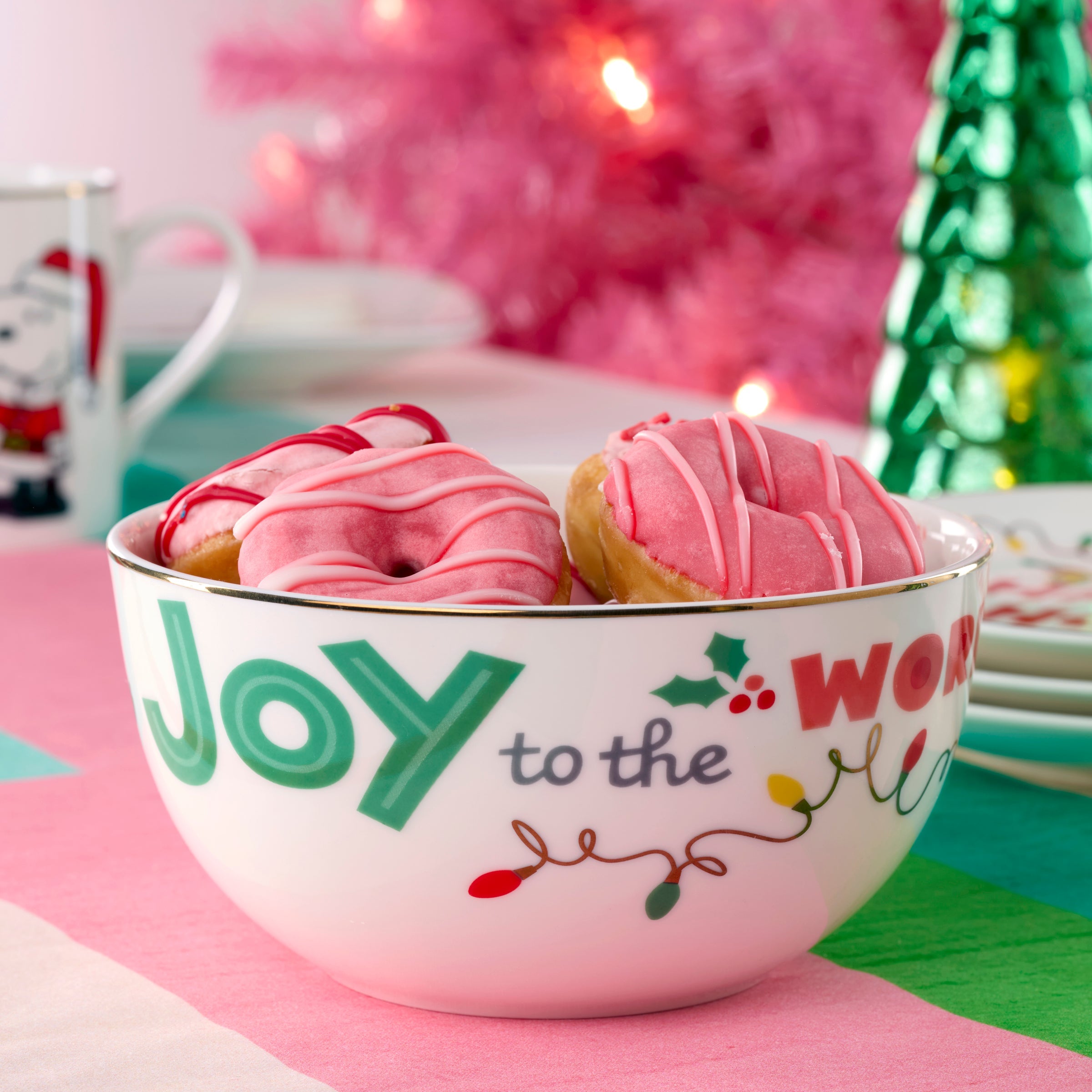 Snoopy Christmas All-Purpose Bowls - Set of 4 - Image 2