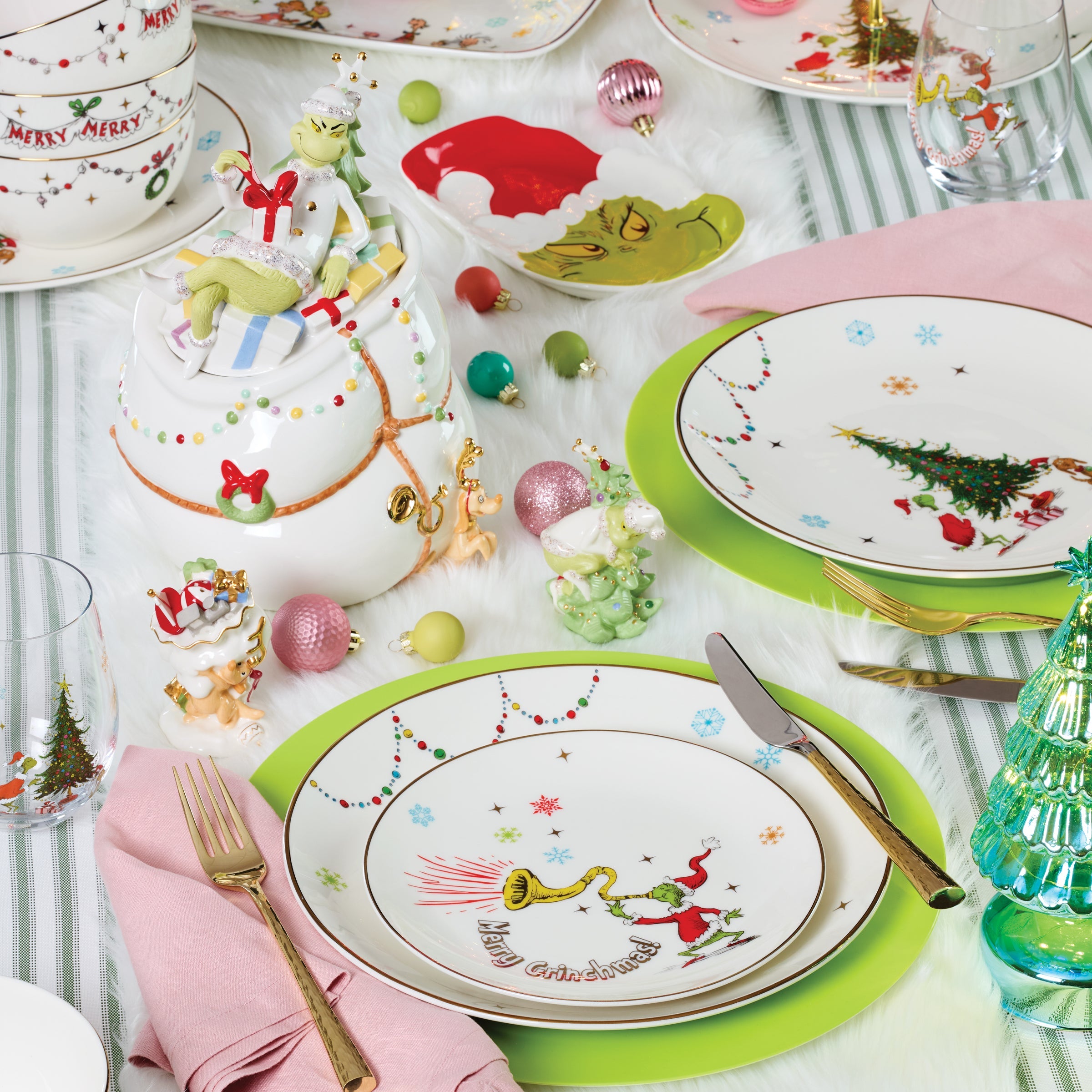 Merry Grinchmas Candy Dish - Image 2