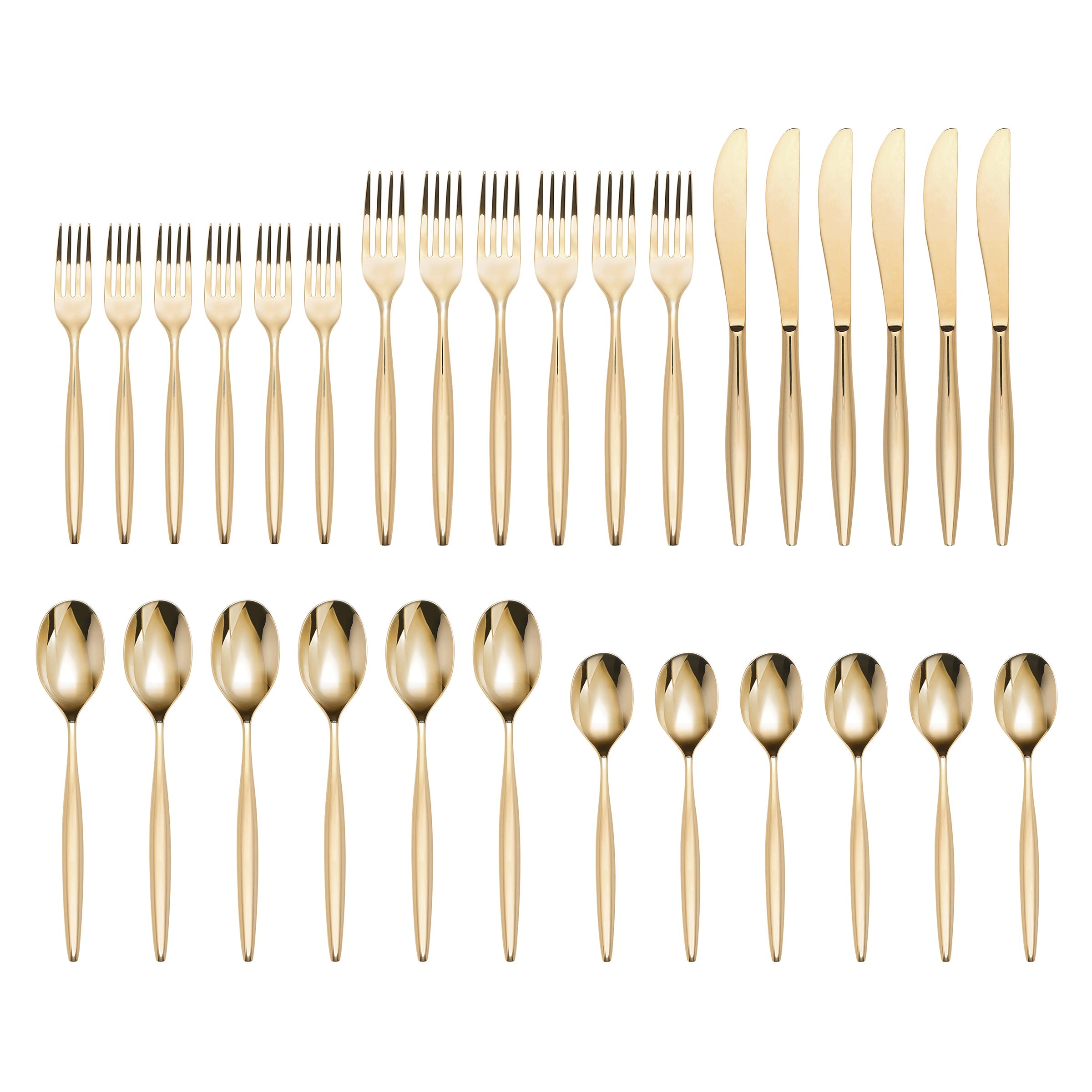 Braga Gold Mirror 30-Piece Set - Image 2