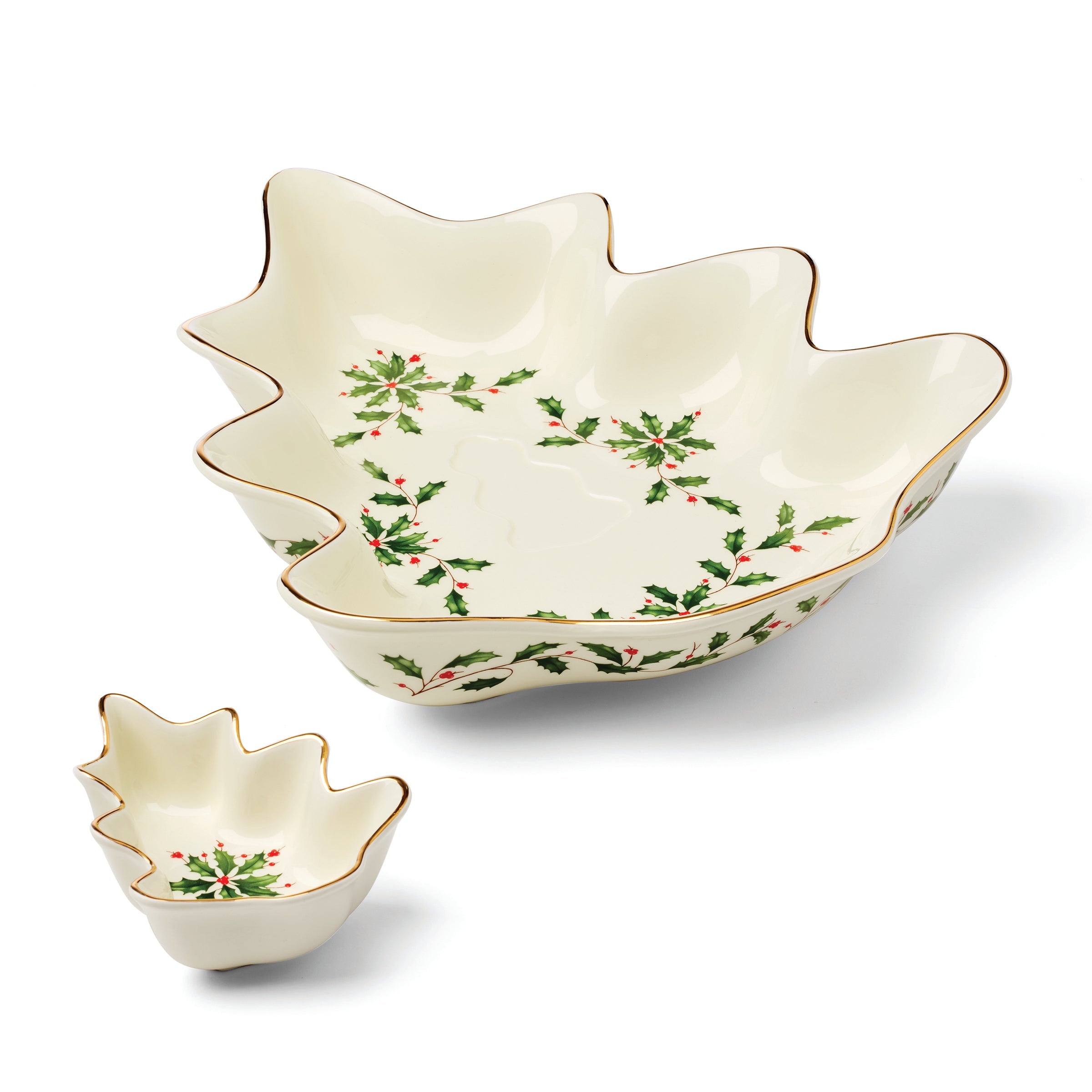 Holiday Tree Chip & Dip Set - Image 2