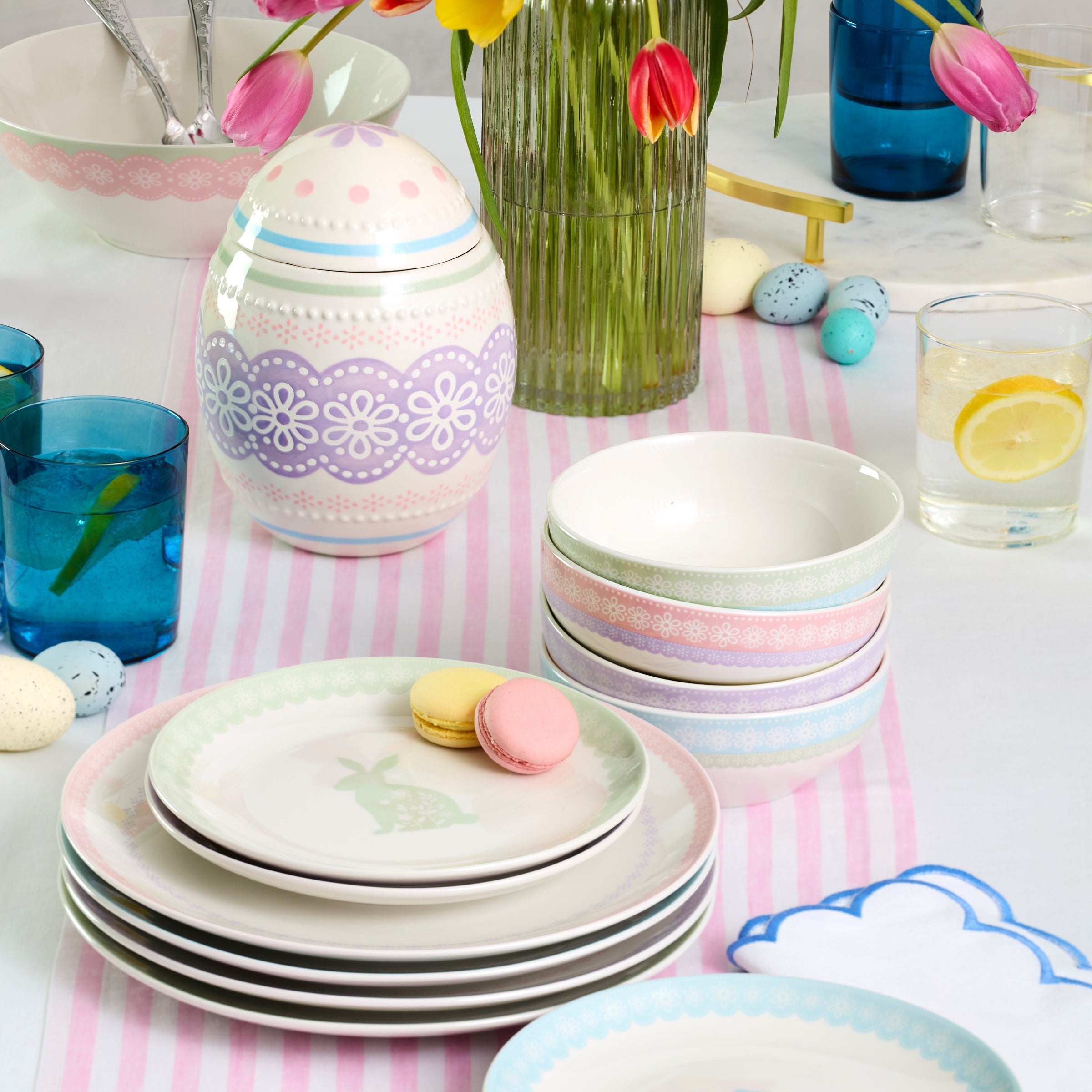 Bunny Hop Accent Plates - Set of 4 - Image 3