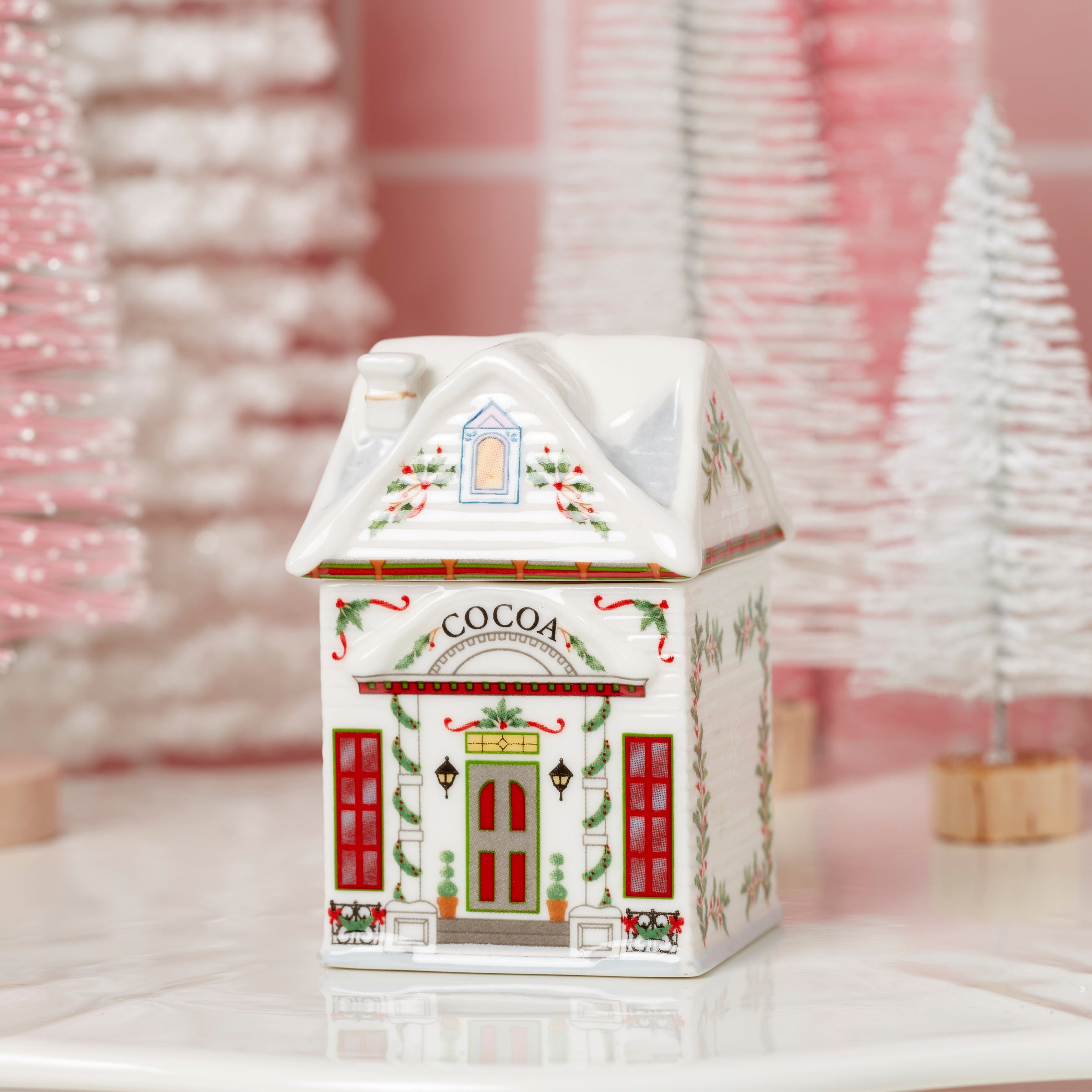 Lenox Spice Village Christmas 6-Piece Spice Jar Set - Image 4