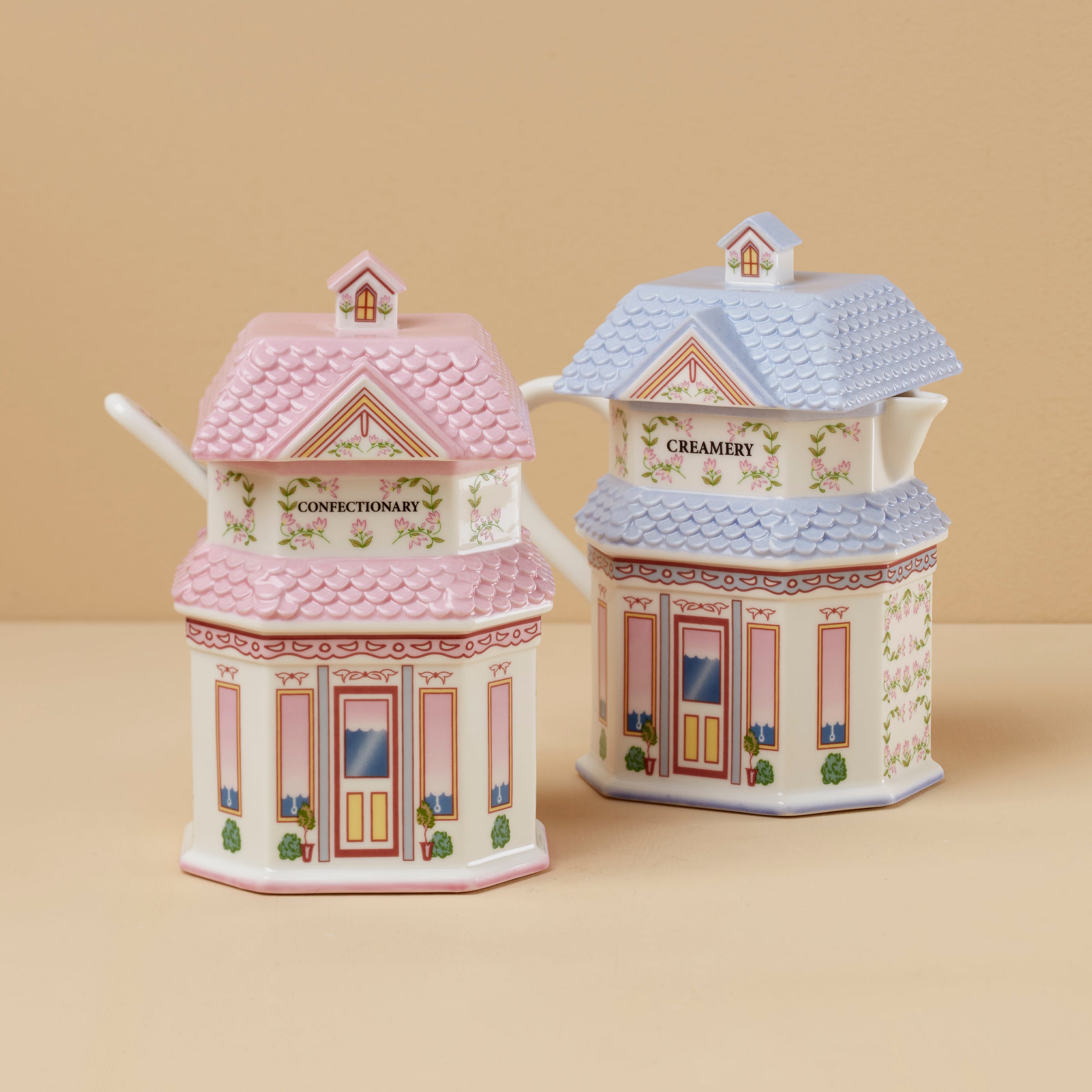 Lenox Village Sugar & Creamer Set - Image 2
