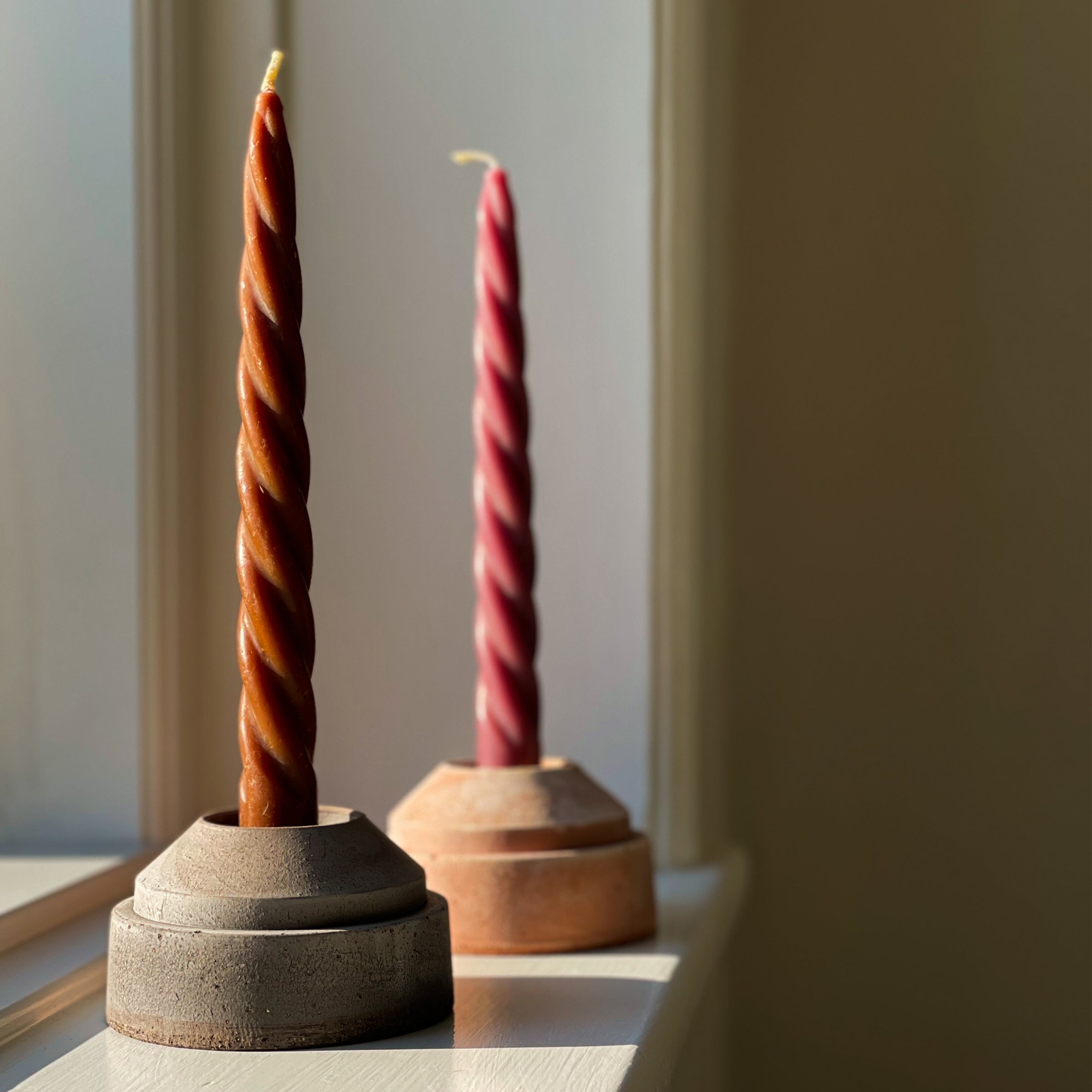 Hoff Candleholder. Raw Grey - Image 3