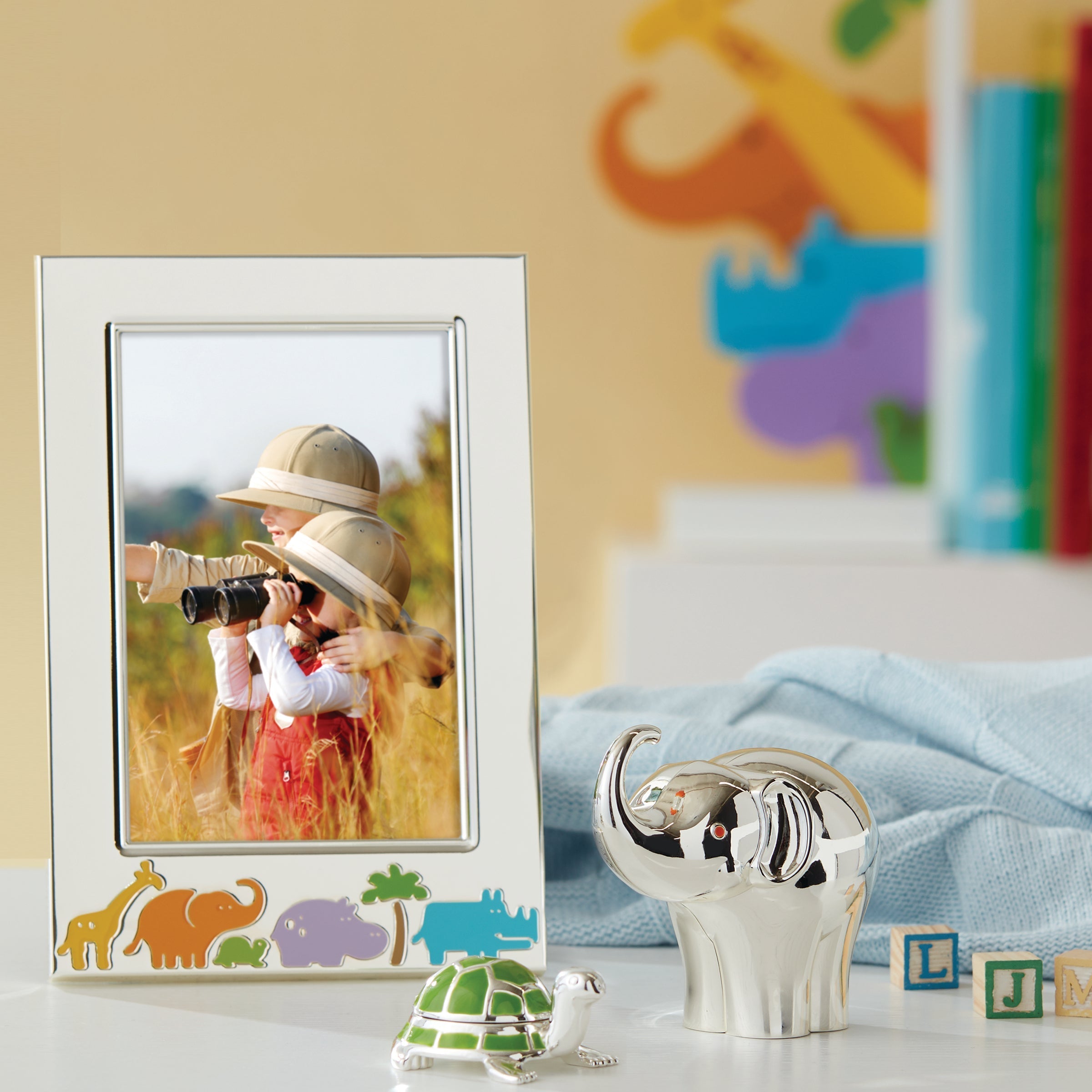 Jungle Parade Silverplate 4 x 6 Frame - Image 2