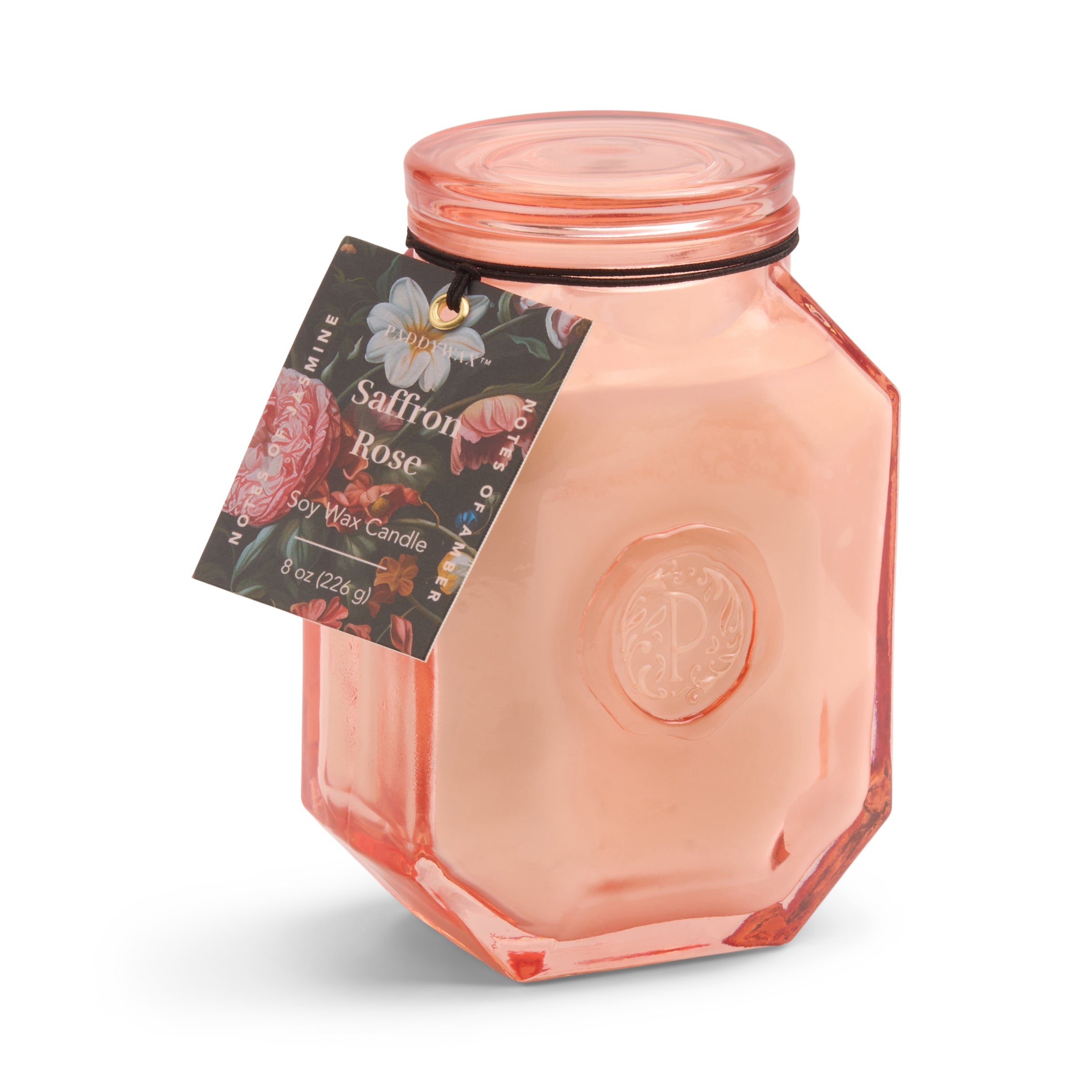 Botanica 8-oz Soy Wax Candle. Saffron Rose - Image 5
