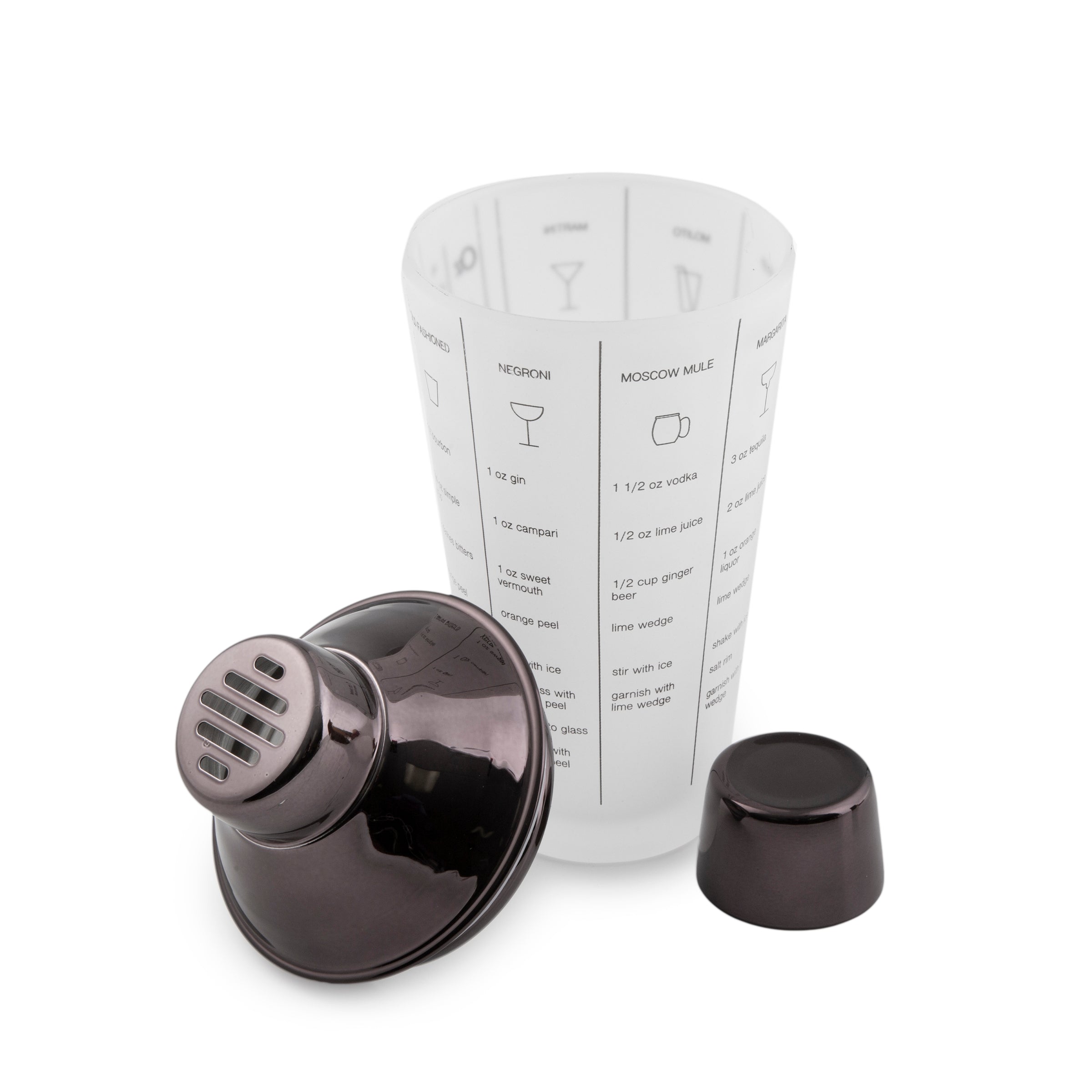 Black Mixology Shaker Tool Set 5 pc - Image 12