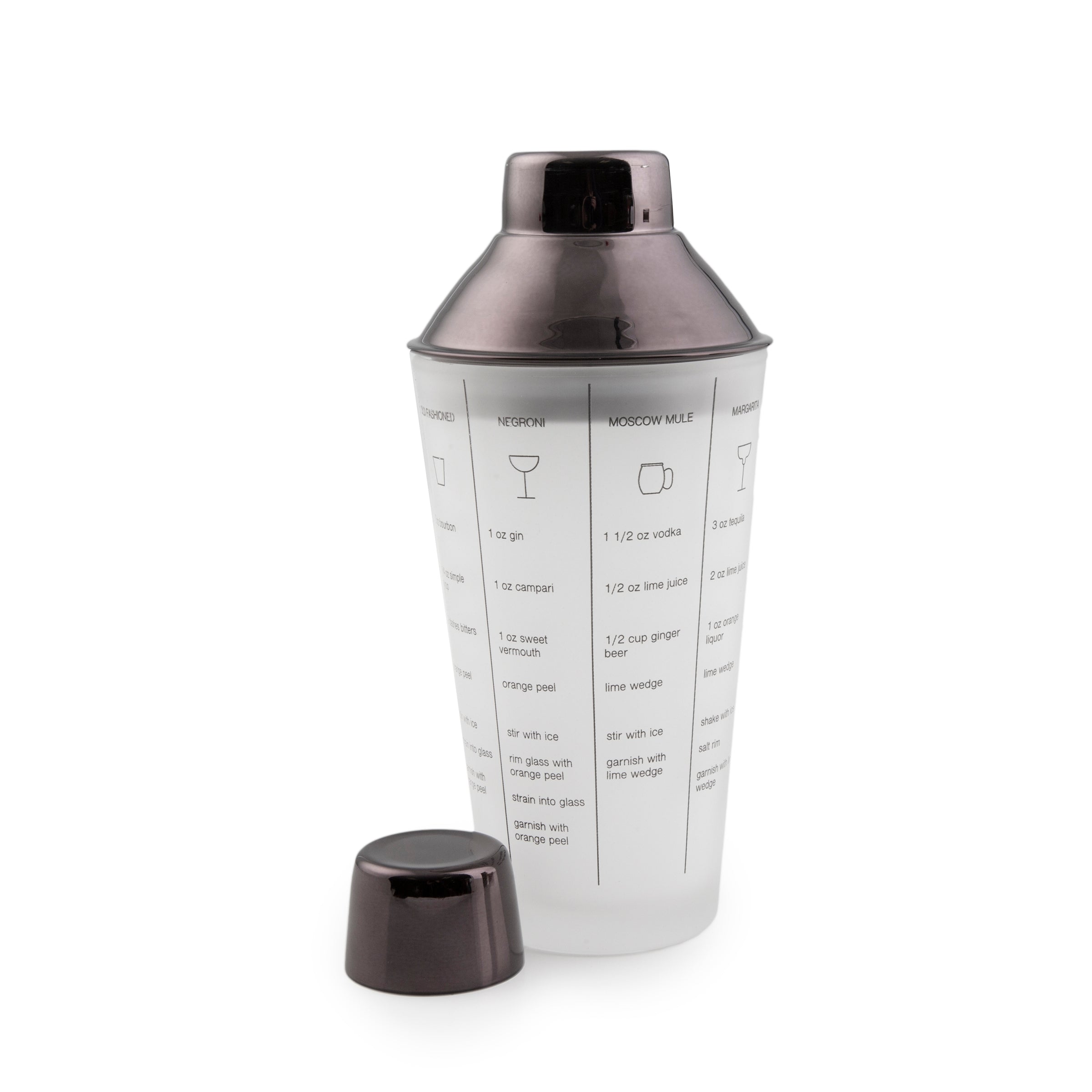 Black Mixology Shaker Tool Set 5 pc - Image 6